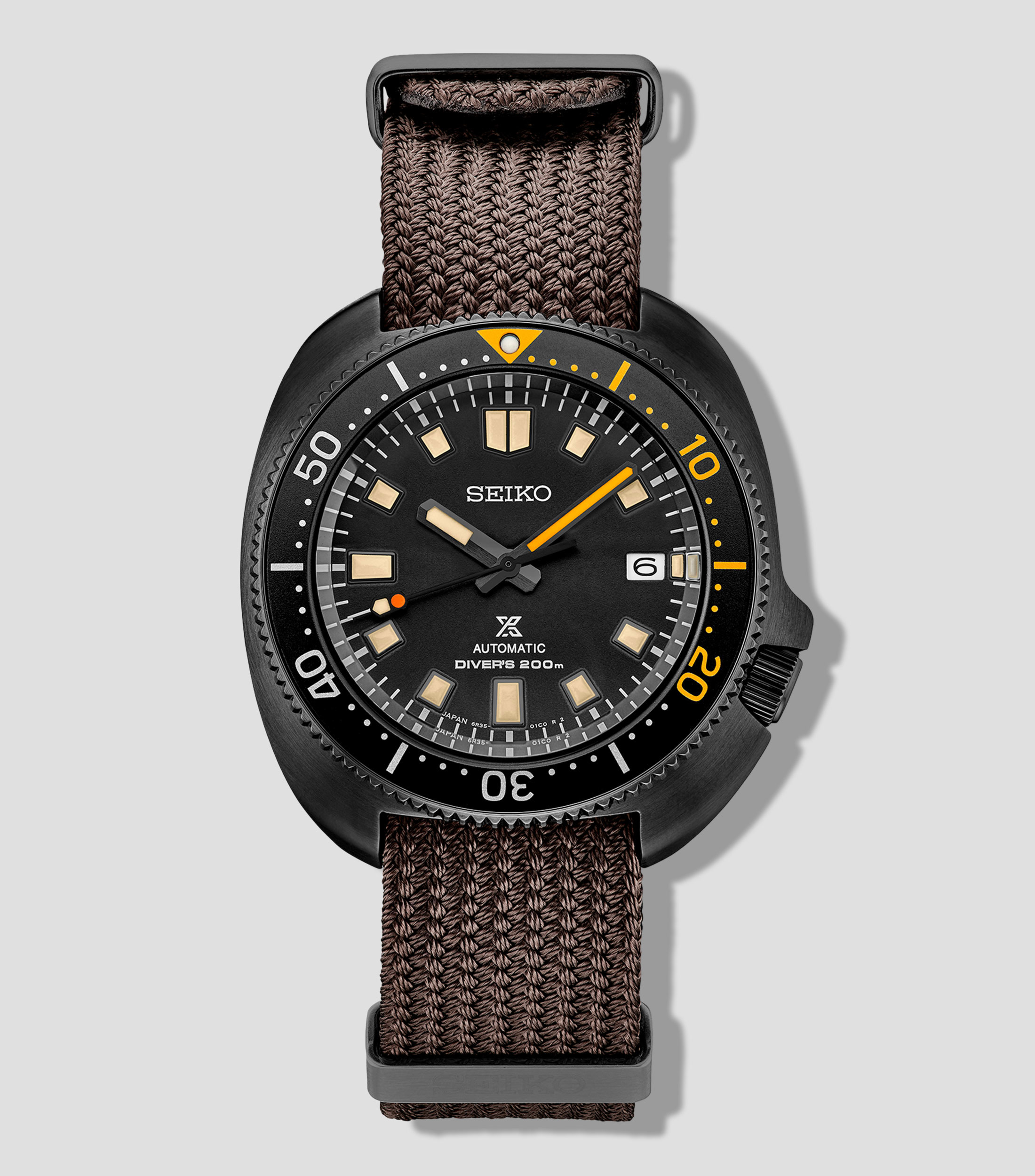 Reloj Unisex Prospex Luxe Deportivo, Negro, Café
