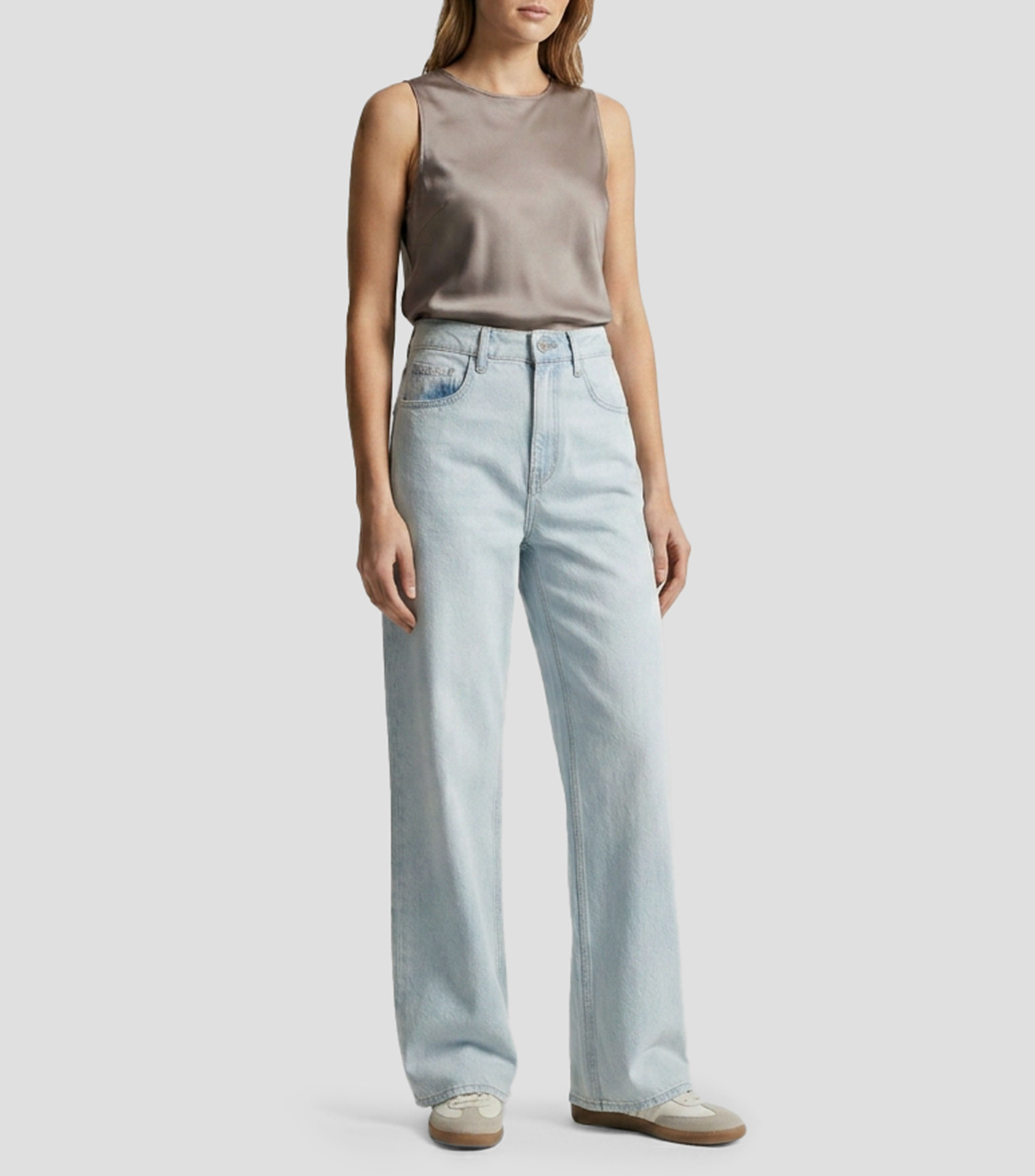 Jeans Wideleg Mujer