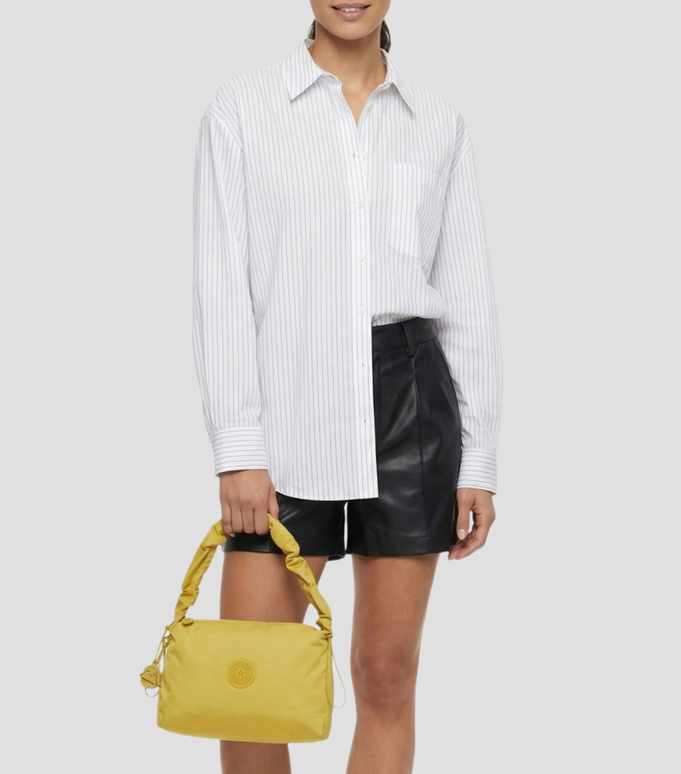 Bolsa pouch amarillo Eleni M lisa Mujer