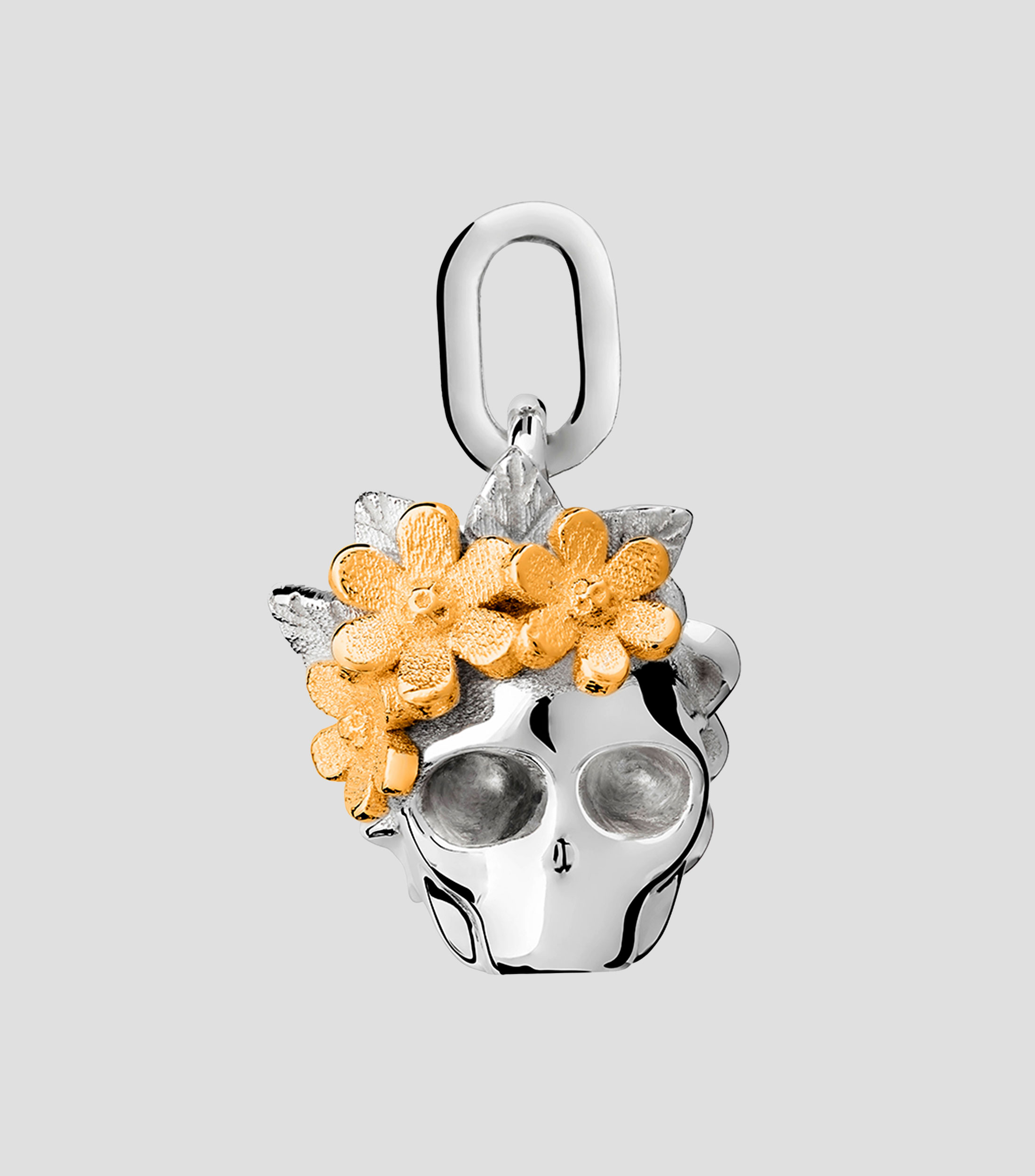 Charm Calavera Flores Unisex