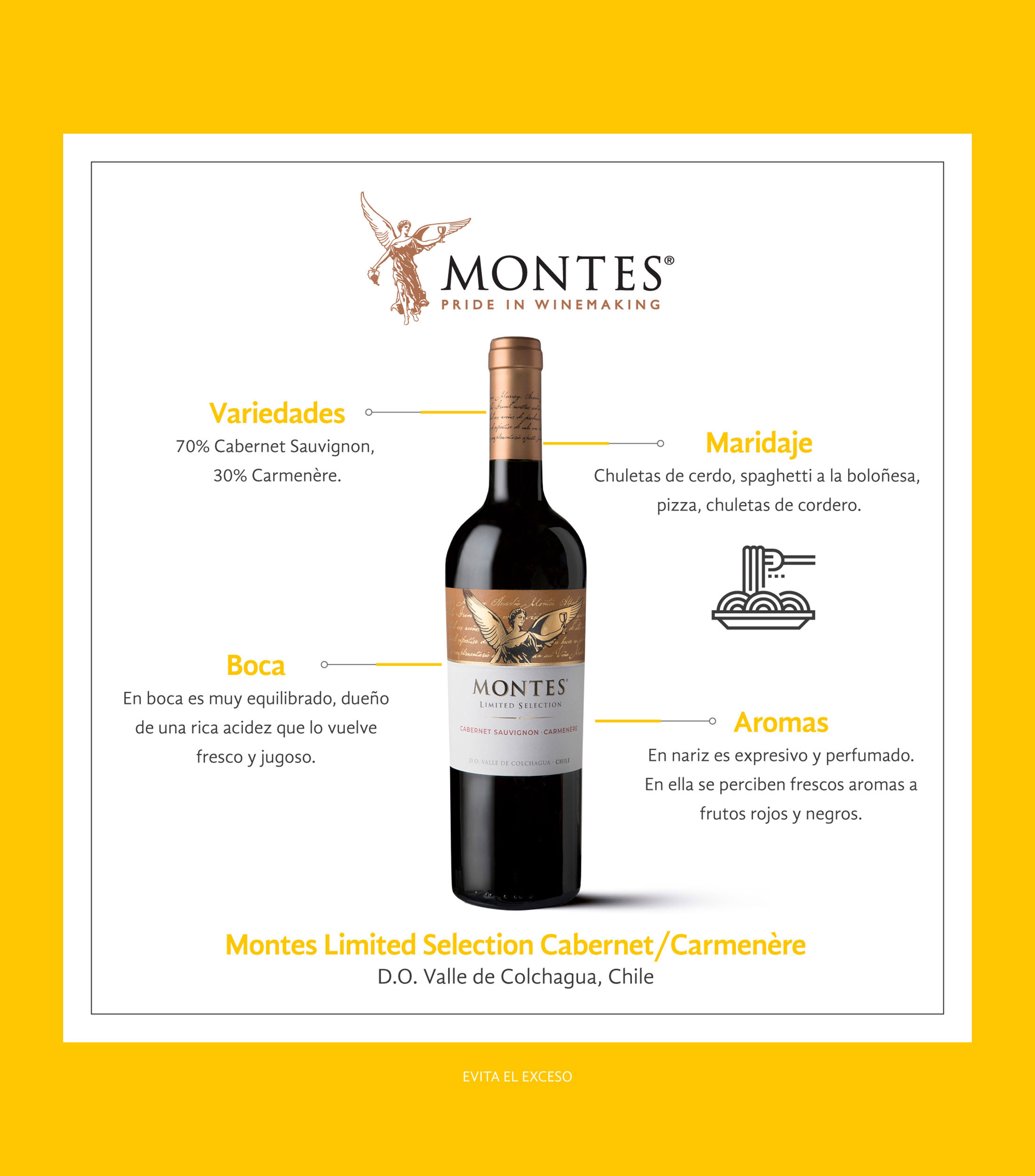 Vino Tinto Carmenere, Chile, 750 ml