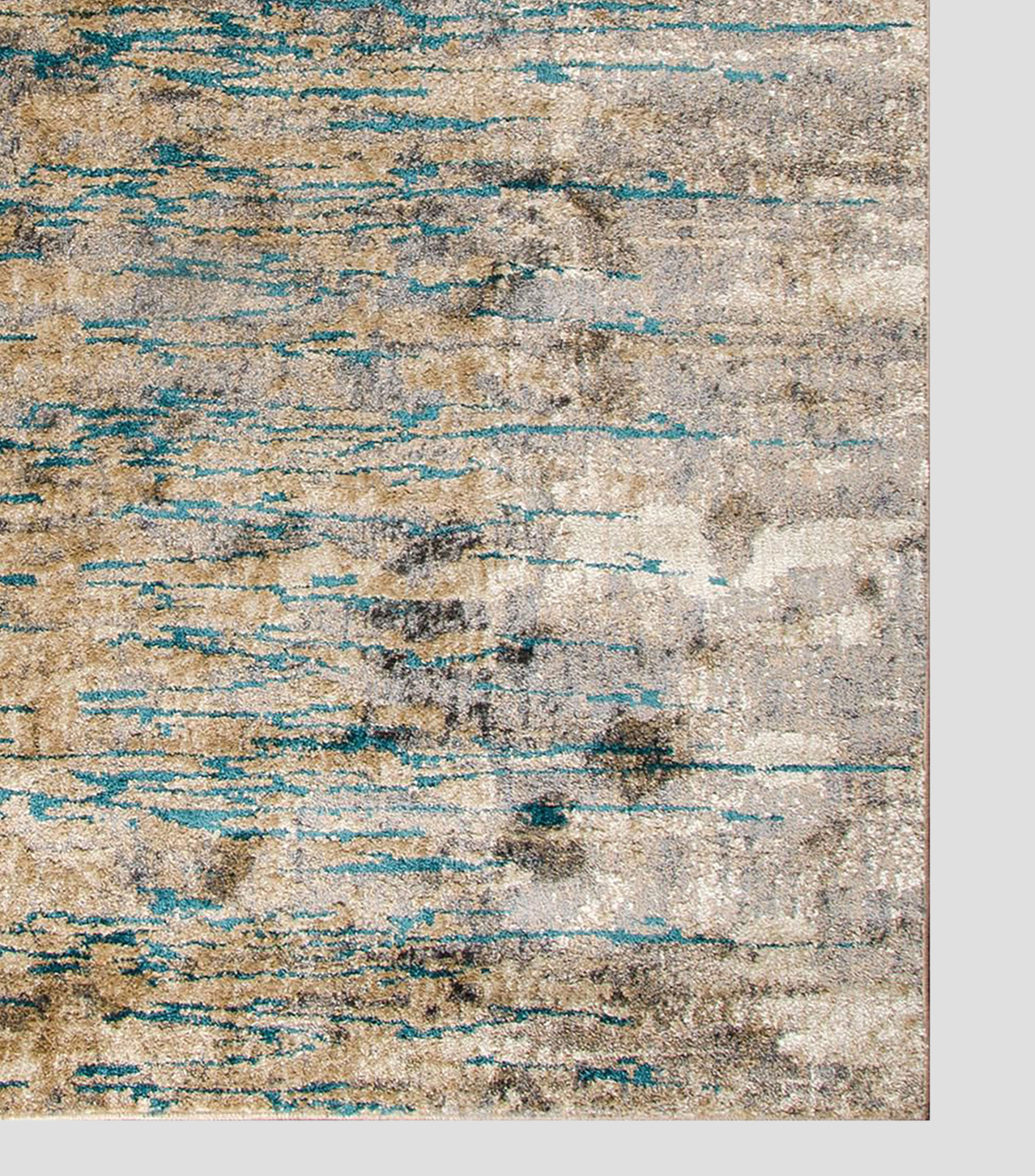 Tapete decorativo Dorsa en poliéster, polipropileno y yute 190 x 133 cm