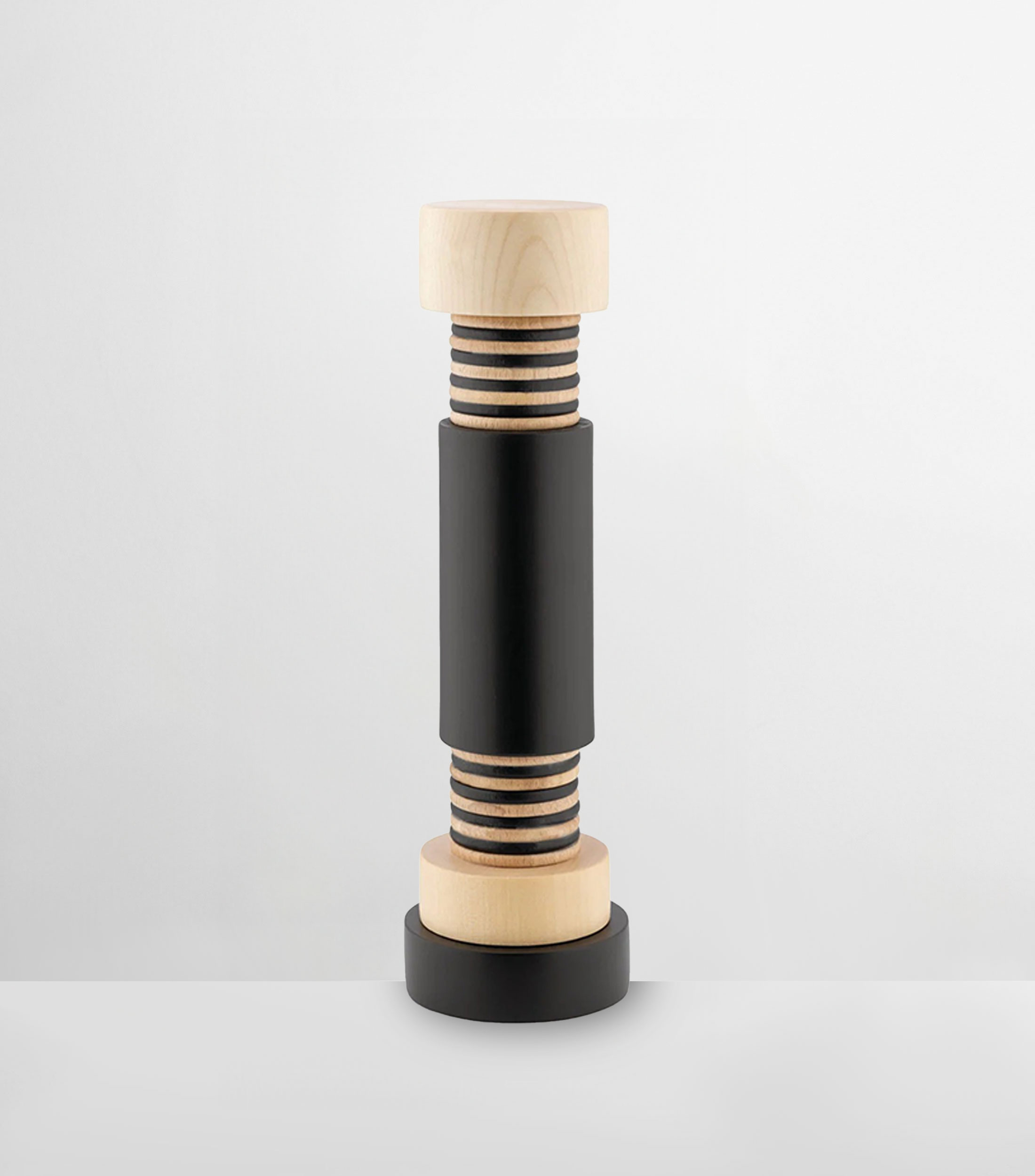 Molinillo de sal, pimienta y especias negro