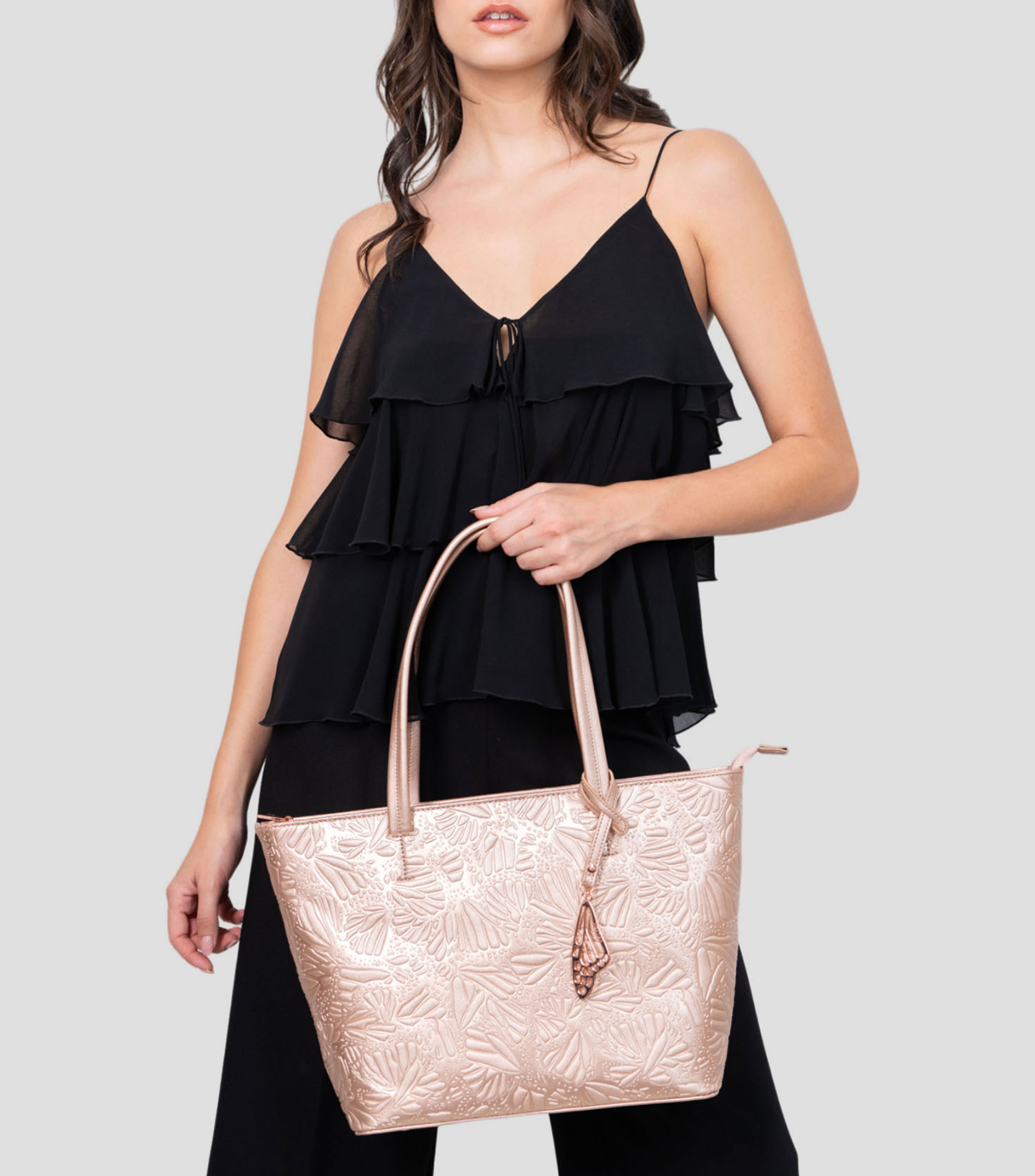 Bolso Tote grabado Mujer