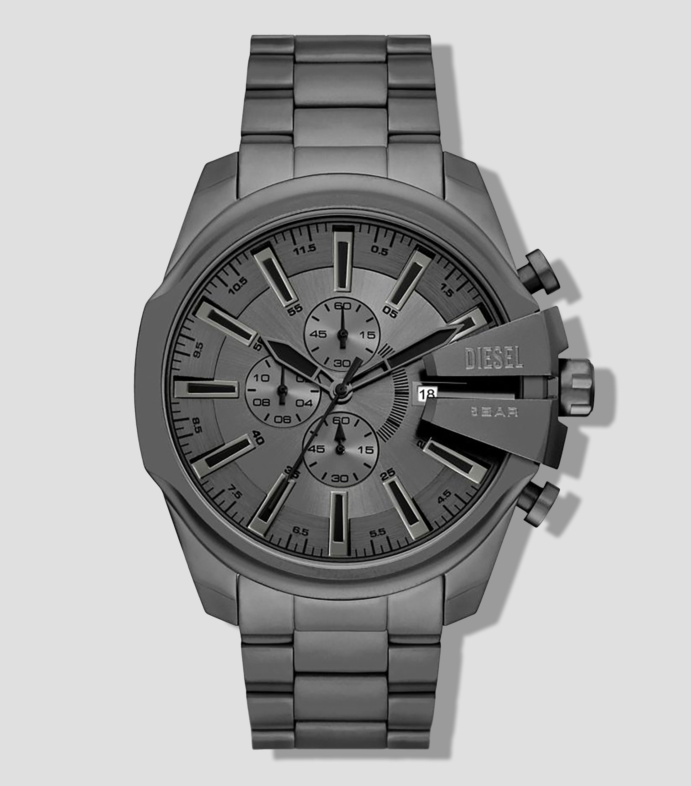 Reloj para hombre Mega Chief Slim Casual, Gunmetal