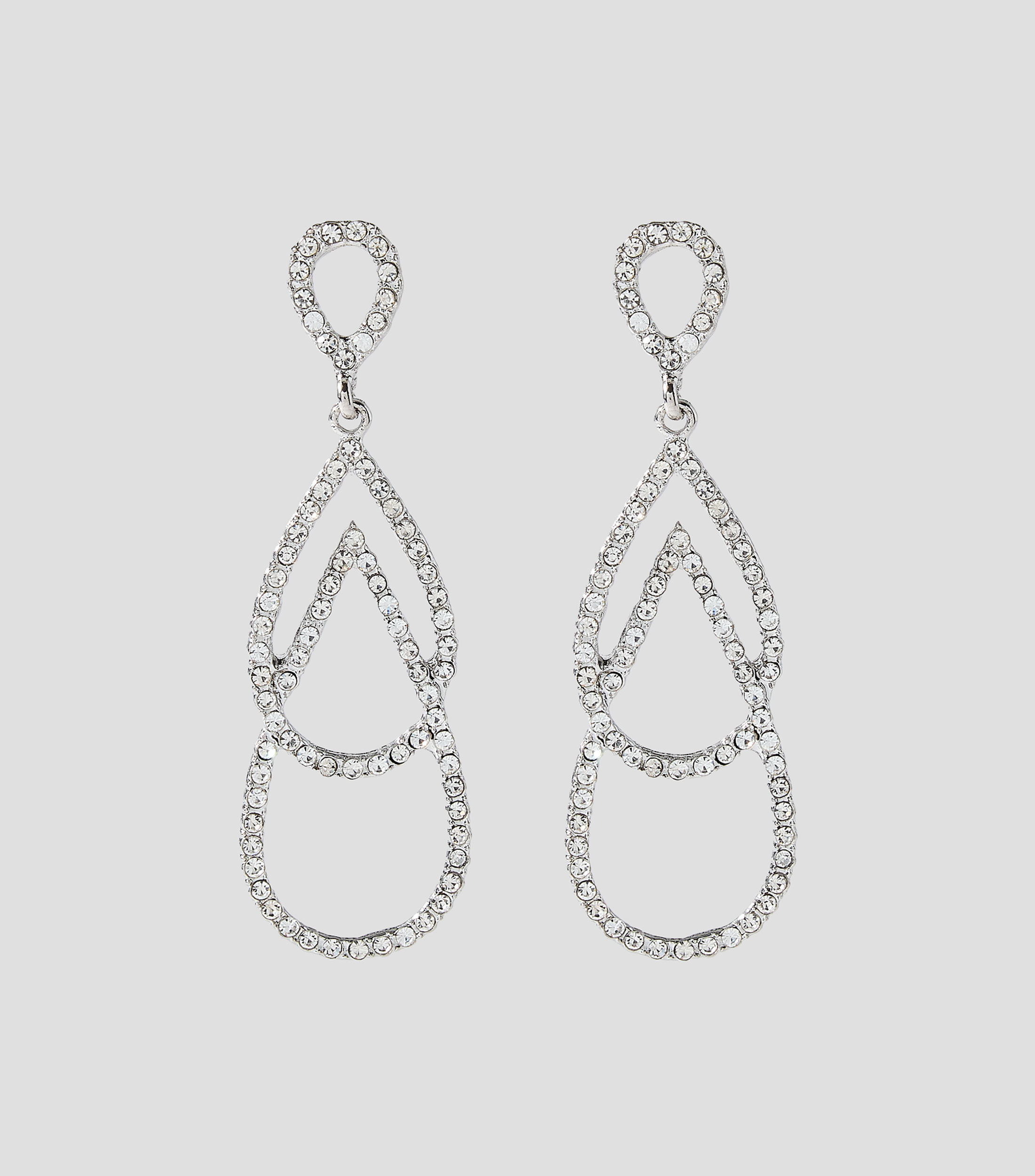 Aretes con Cristales Mujer