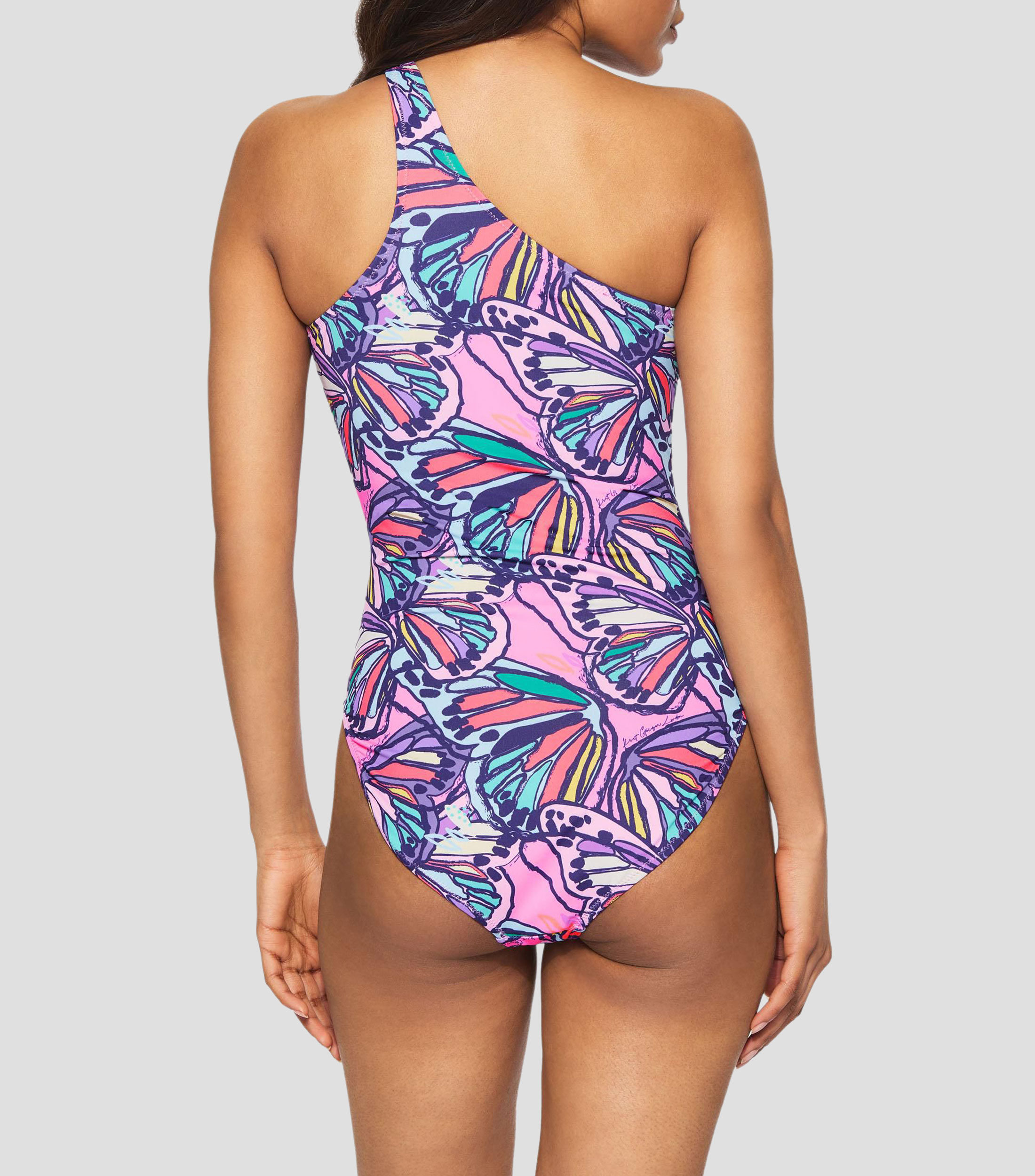 Traje de baño maillot Kensington estampado Mujer