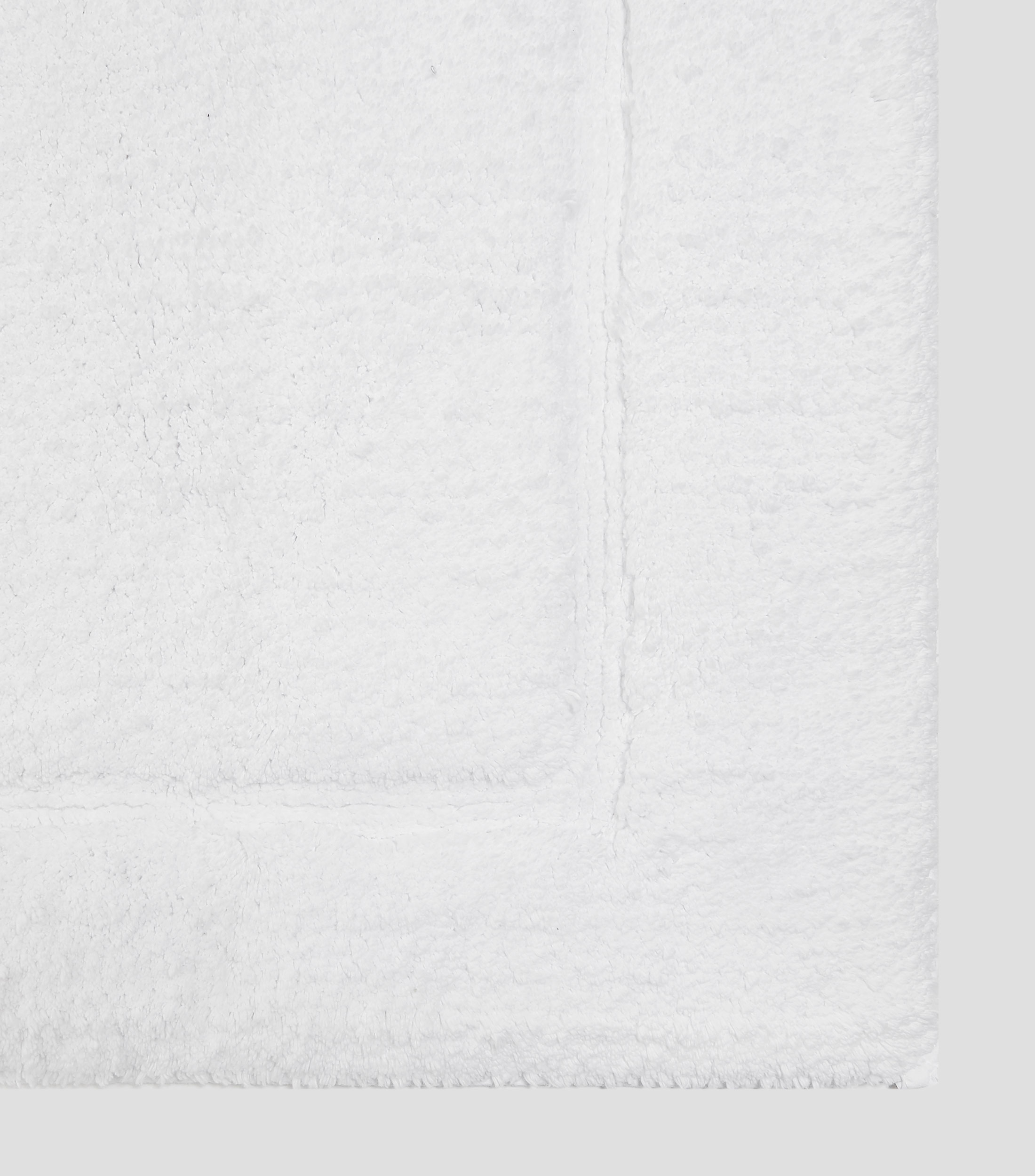 Tapete de baño Prestige blanco rectangular