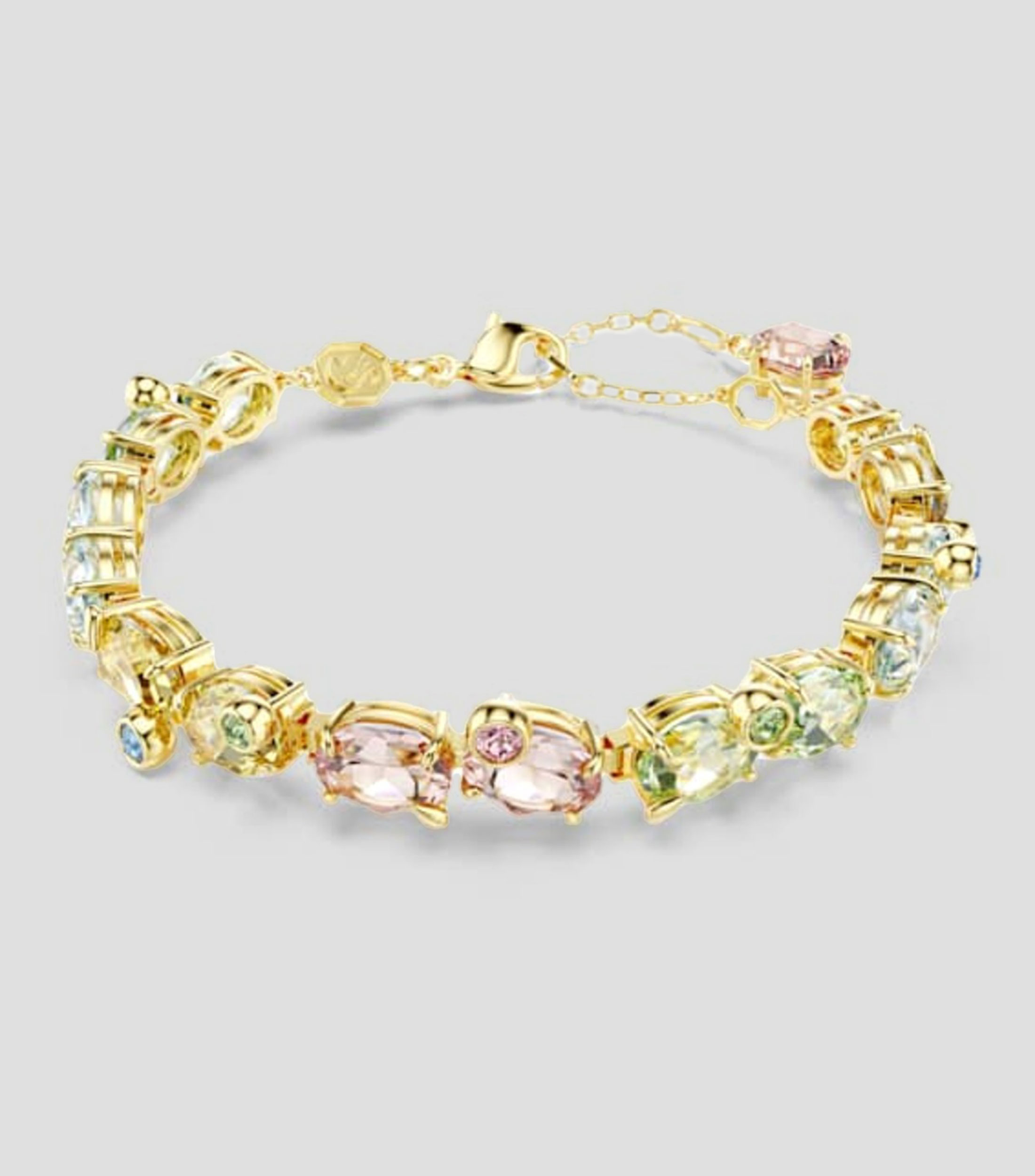 Pulsera Gema con cristales multicolor Mujer