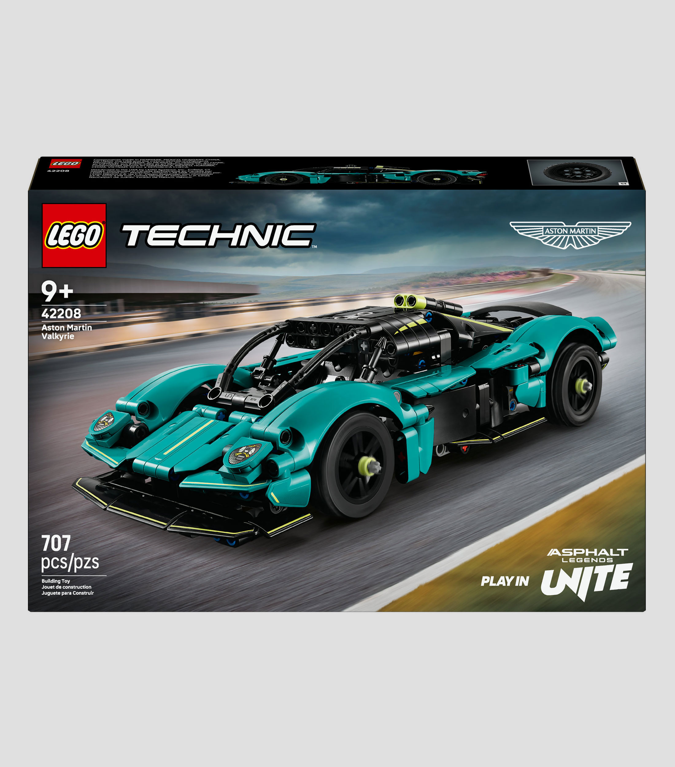 Lego Technic Aston Martin Valkyrie Auto Construible 42208