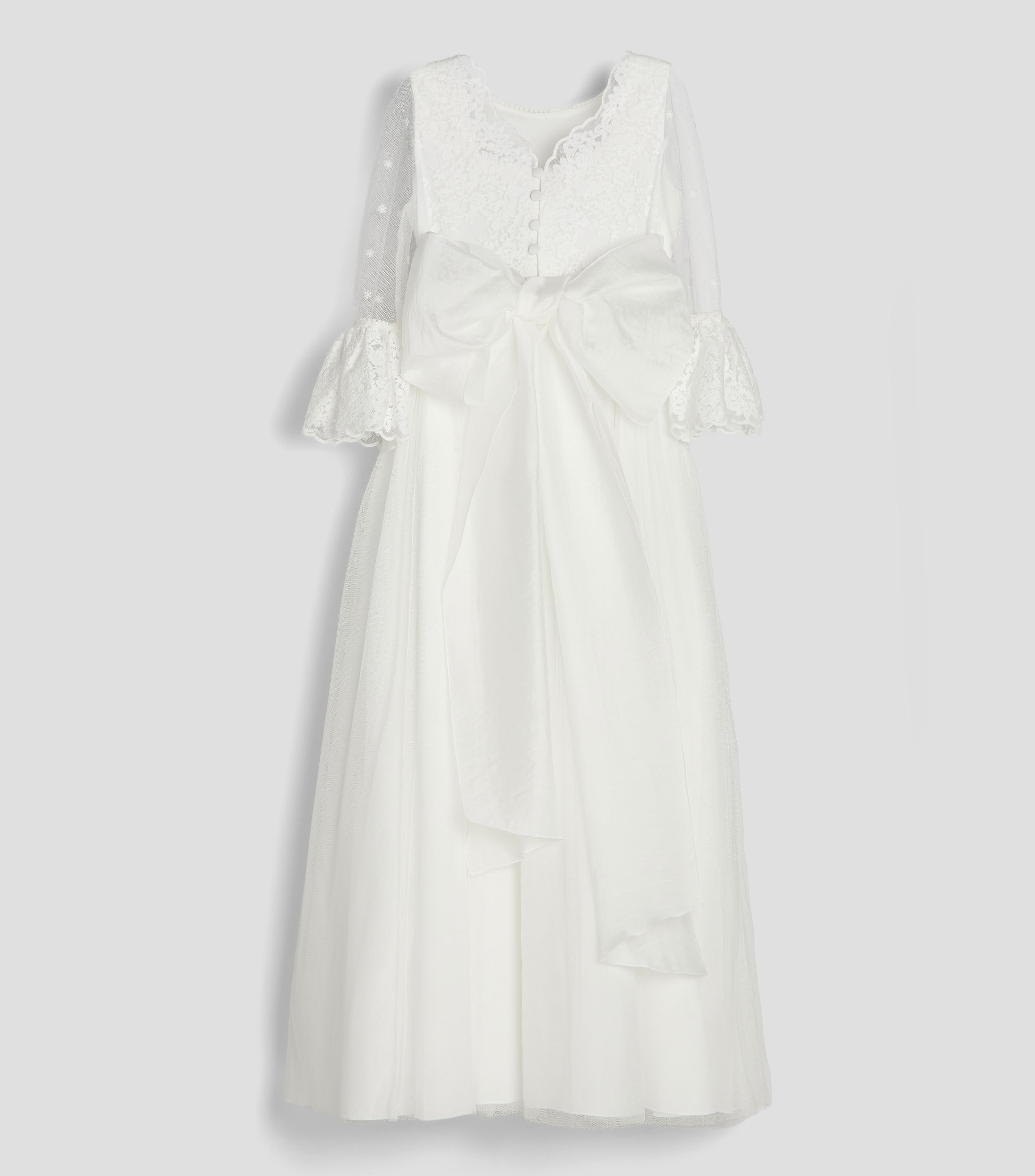 Vestido para Comunión manga larga Niña