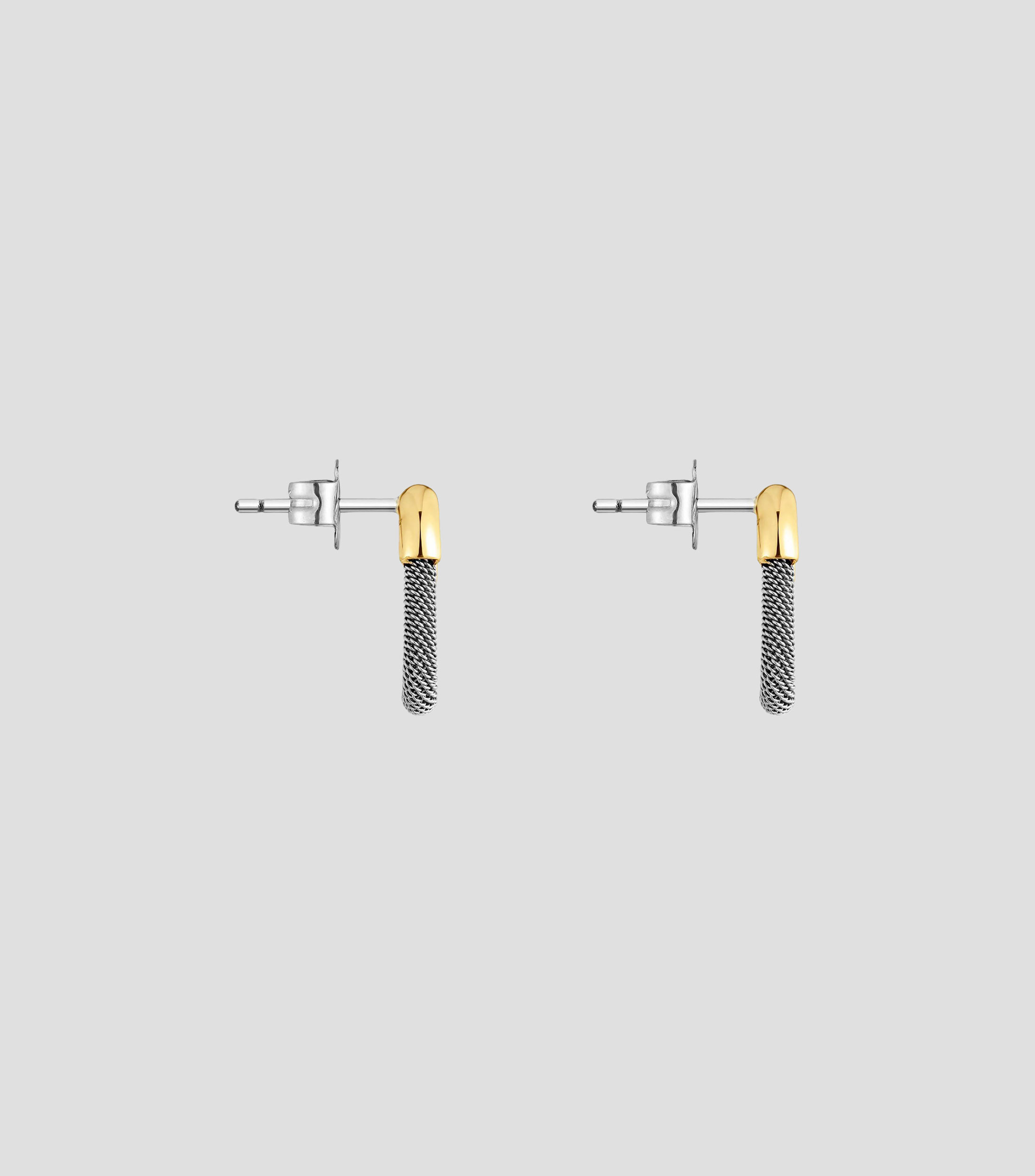 Aretes en Oro amarillo de 14 Kilates Unlock Mujer