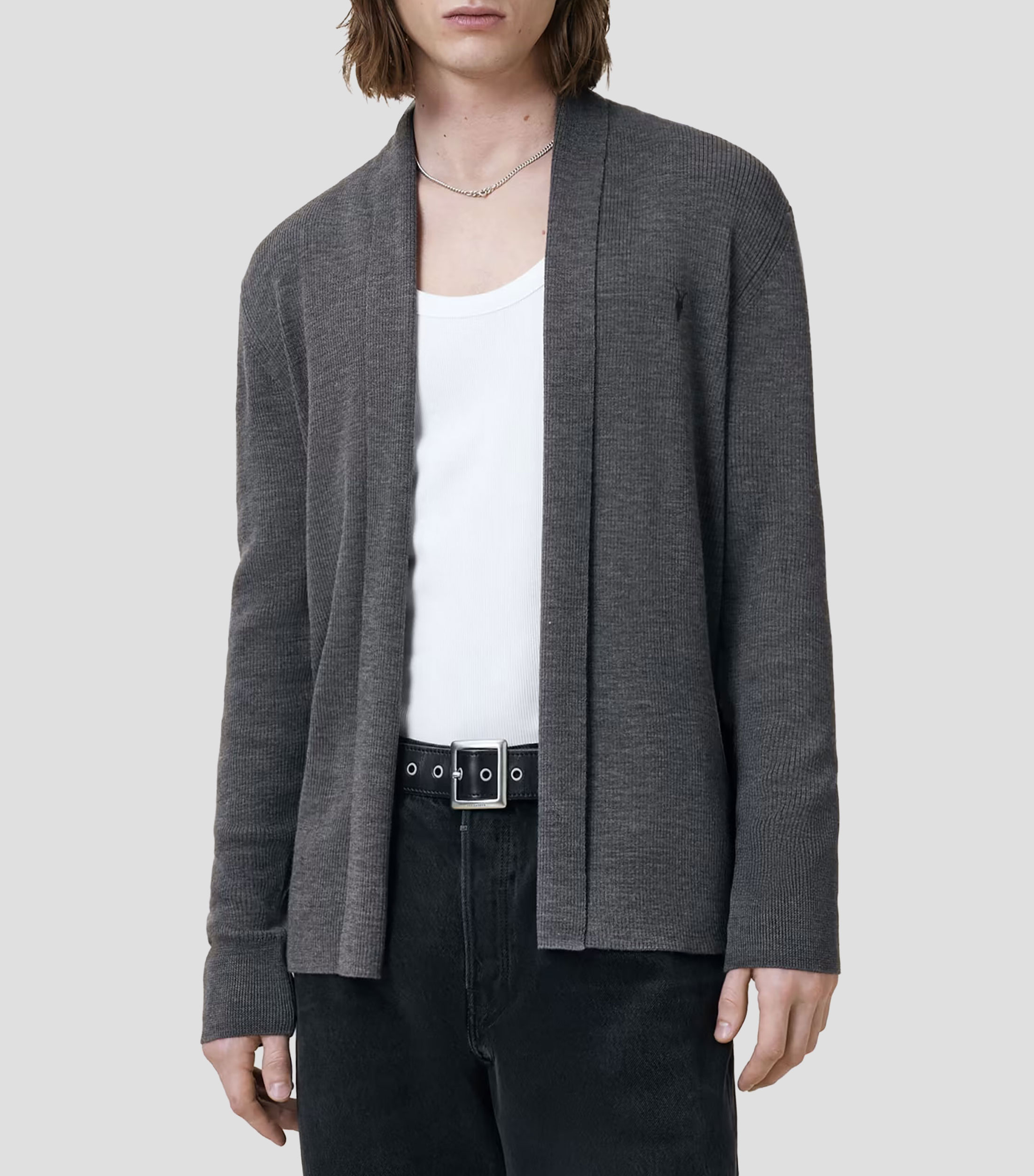 Cardigan abierto Hombre