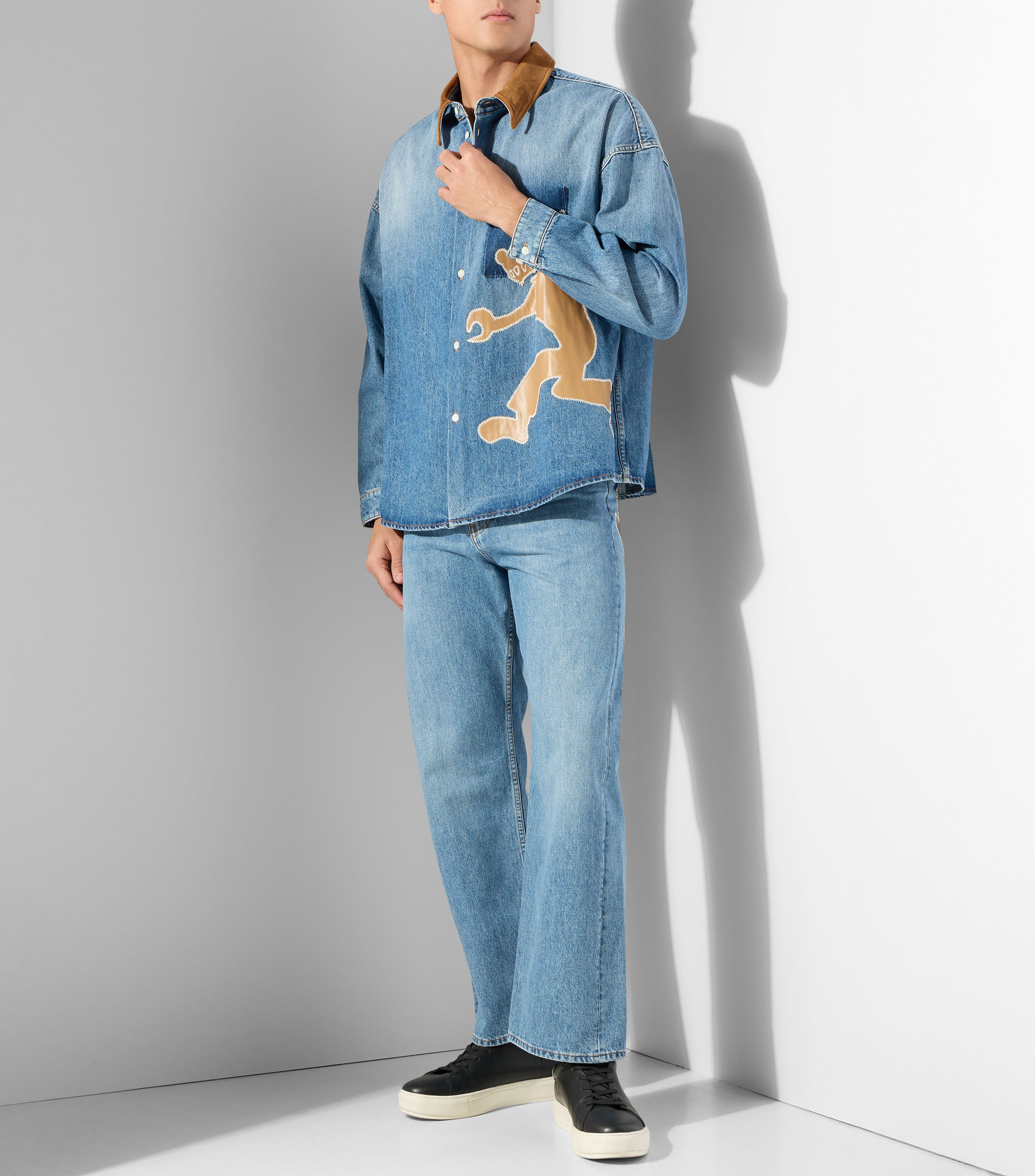 Jeans de corte recto Hombre