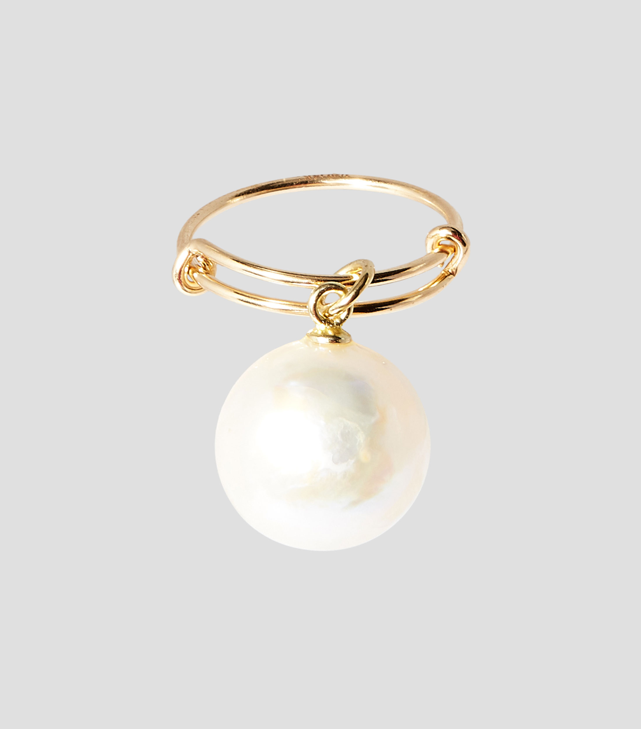 Anillo con perla Mujer