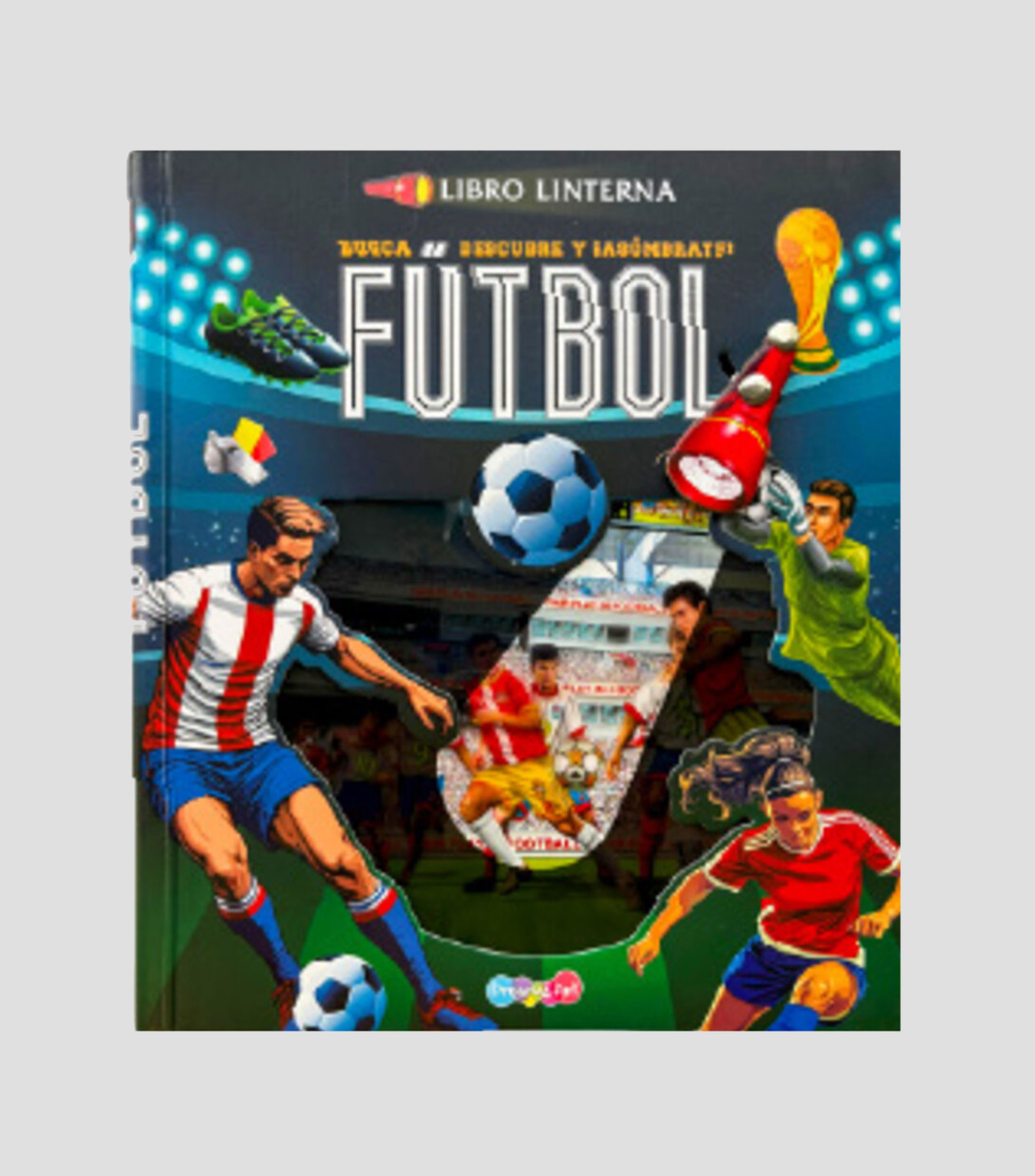 InfantilesFútbol. Libro linterna, Susaeta Ediciones