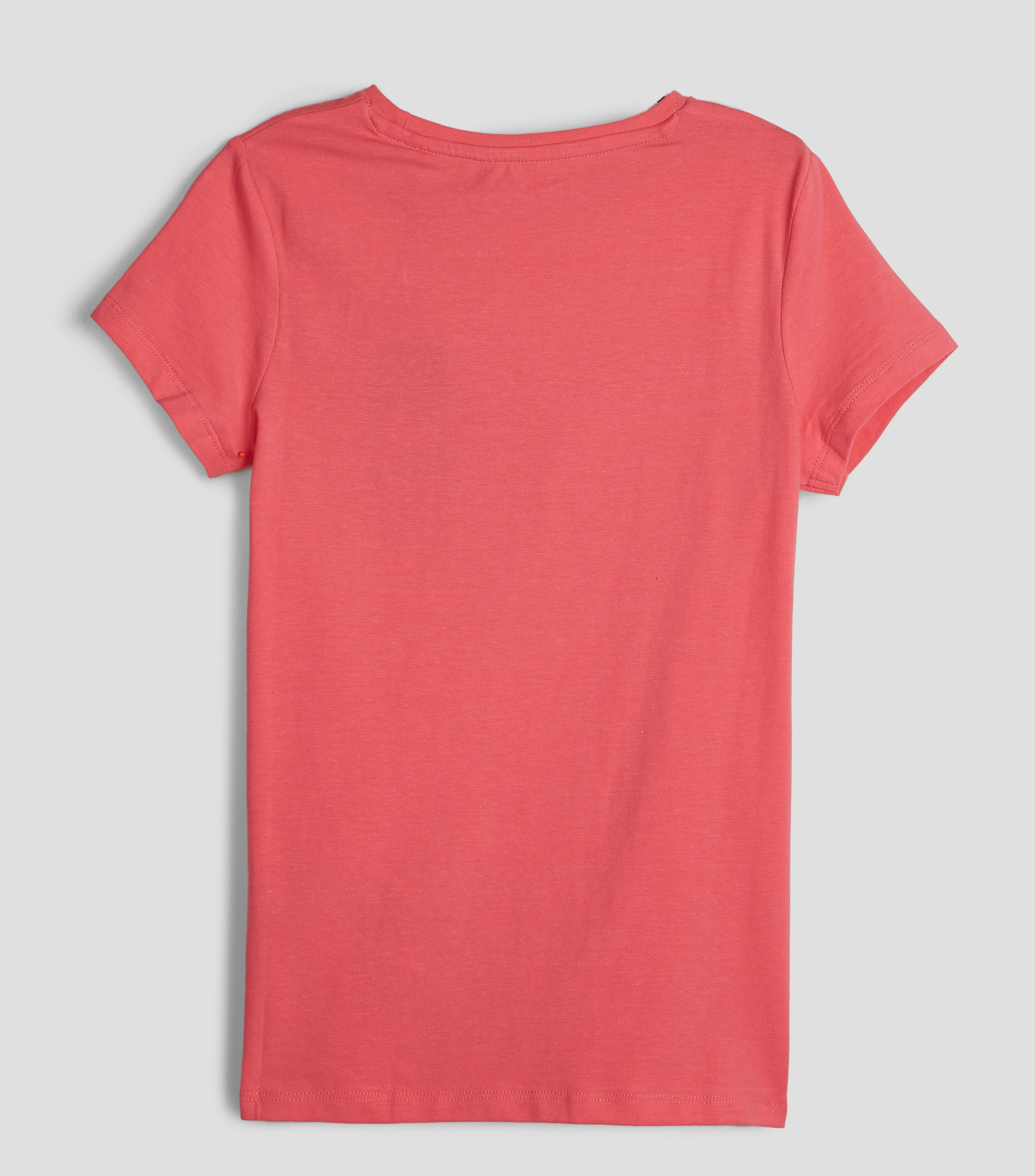 Playera con logo en pedreria manga corta Nina