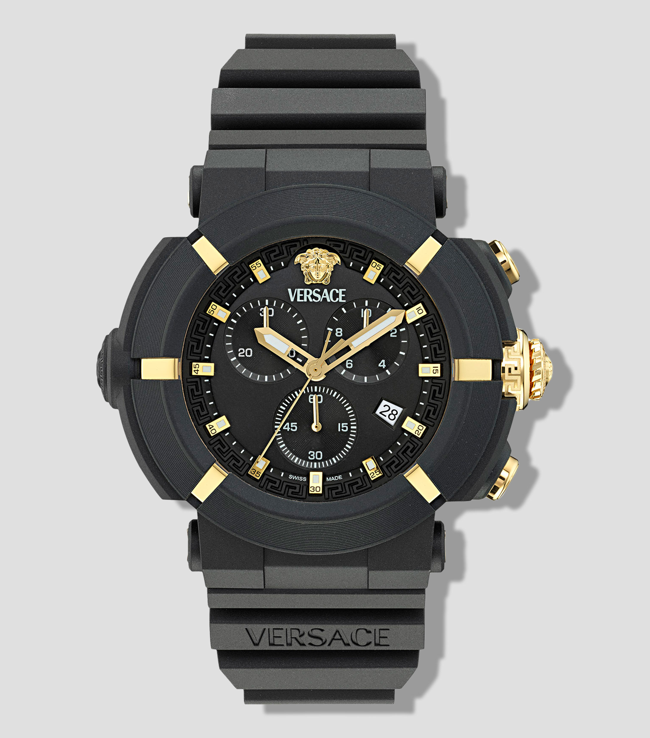Reloj Unisex Real Active Chrono Casual, negro