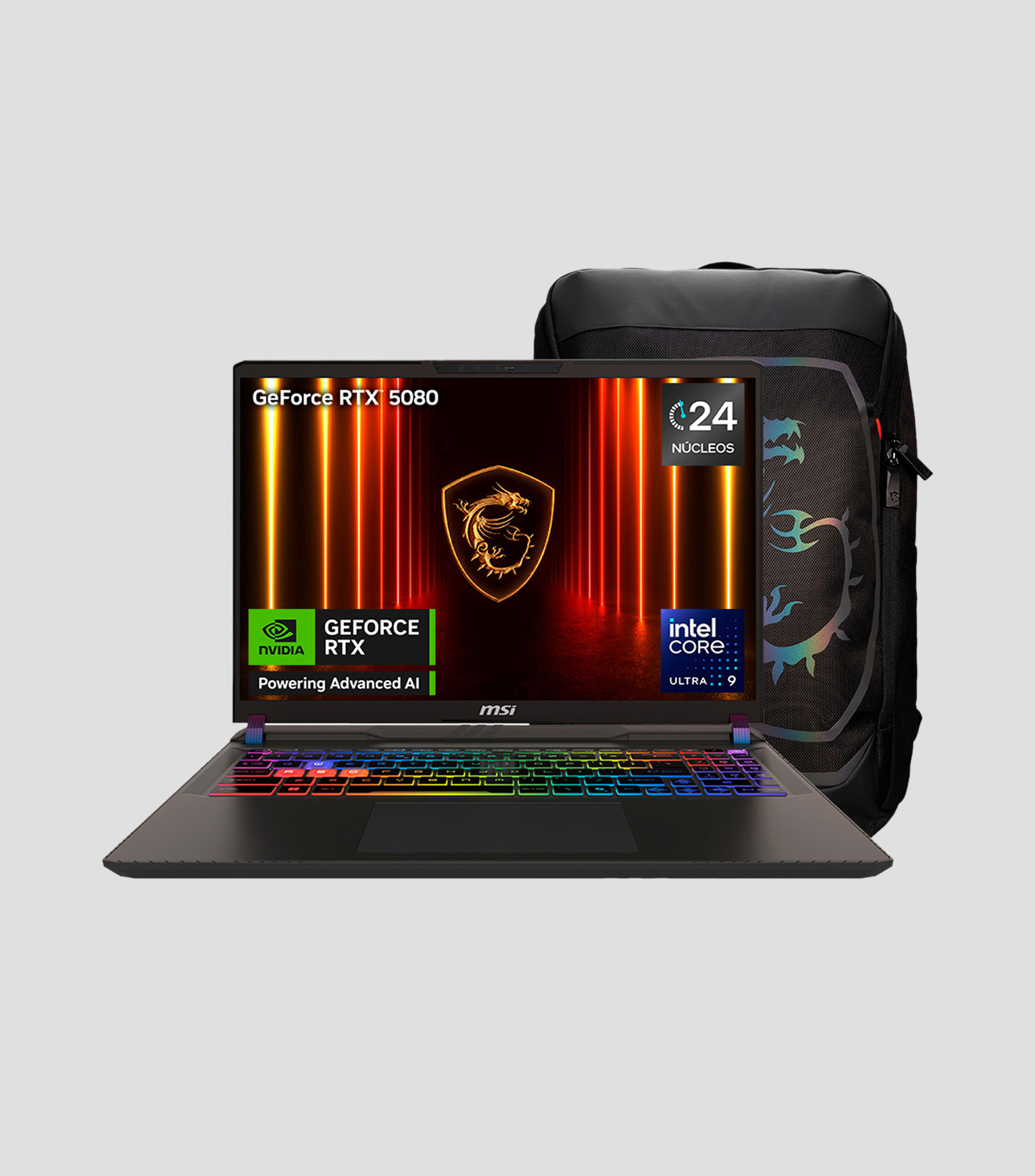 Laptop Gamer Vector 16HX NVIDIA GeForce RTX 5080 Intel Core Ultra 9 16GB RAM 1TB SSD