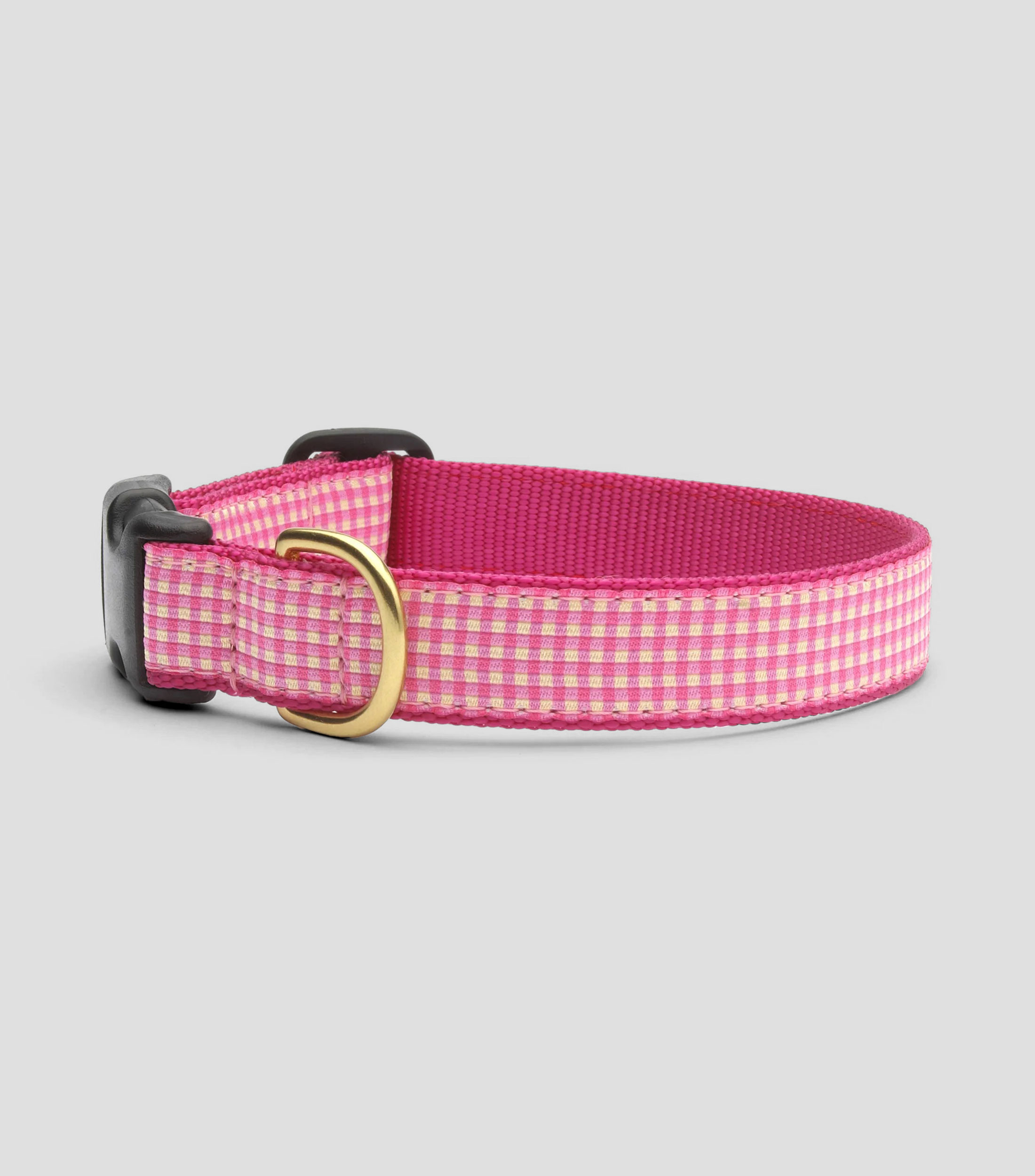 Collar ancho para perro Gingham