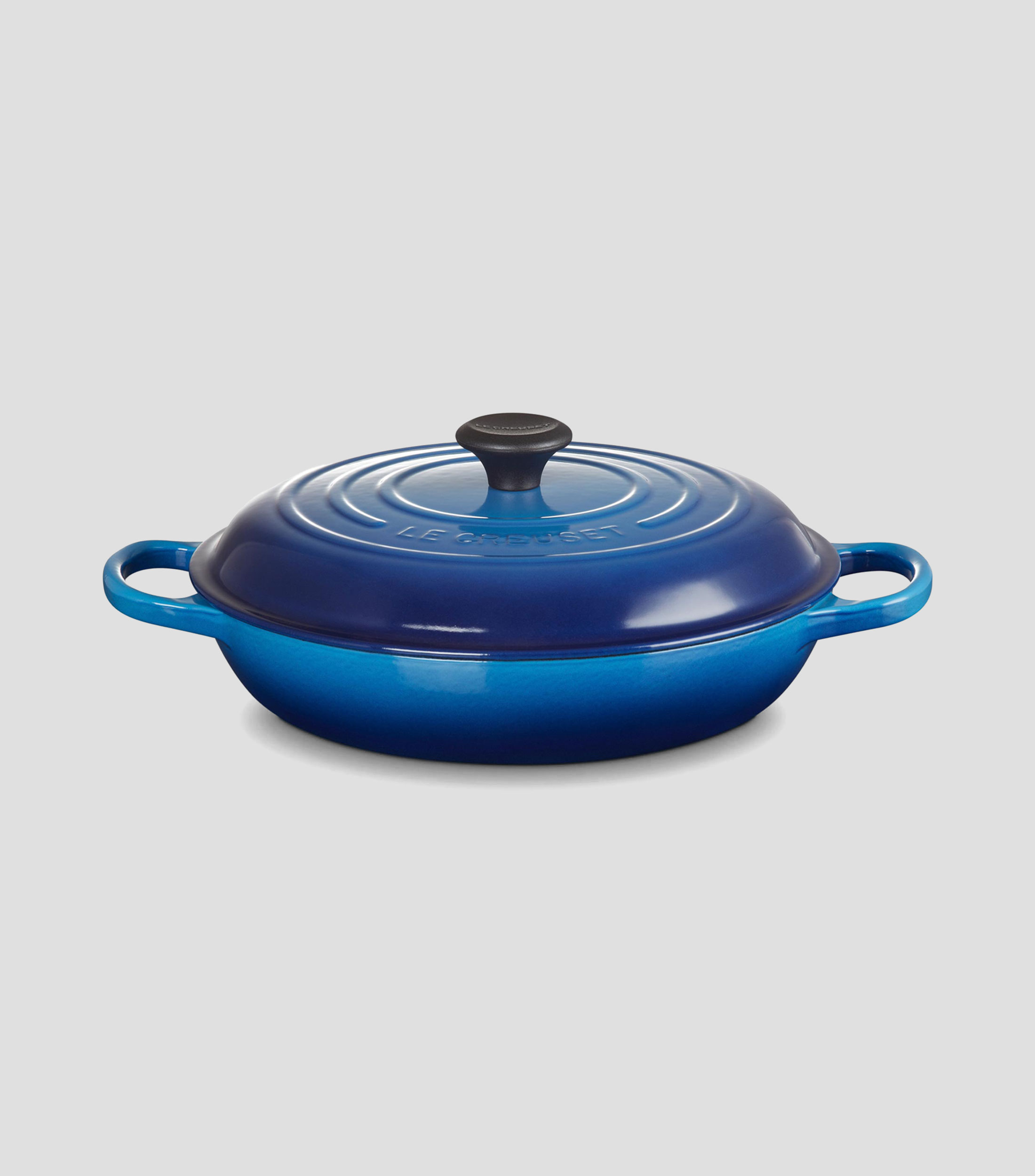Cacerola Buffet en hierro colado 3.3 L Azul