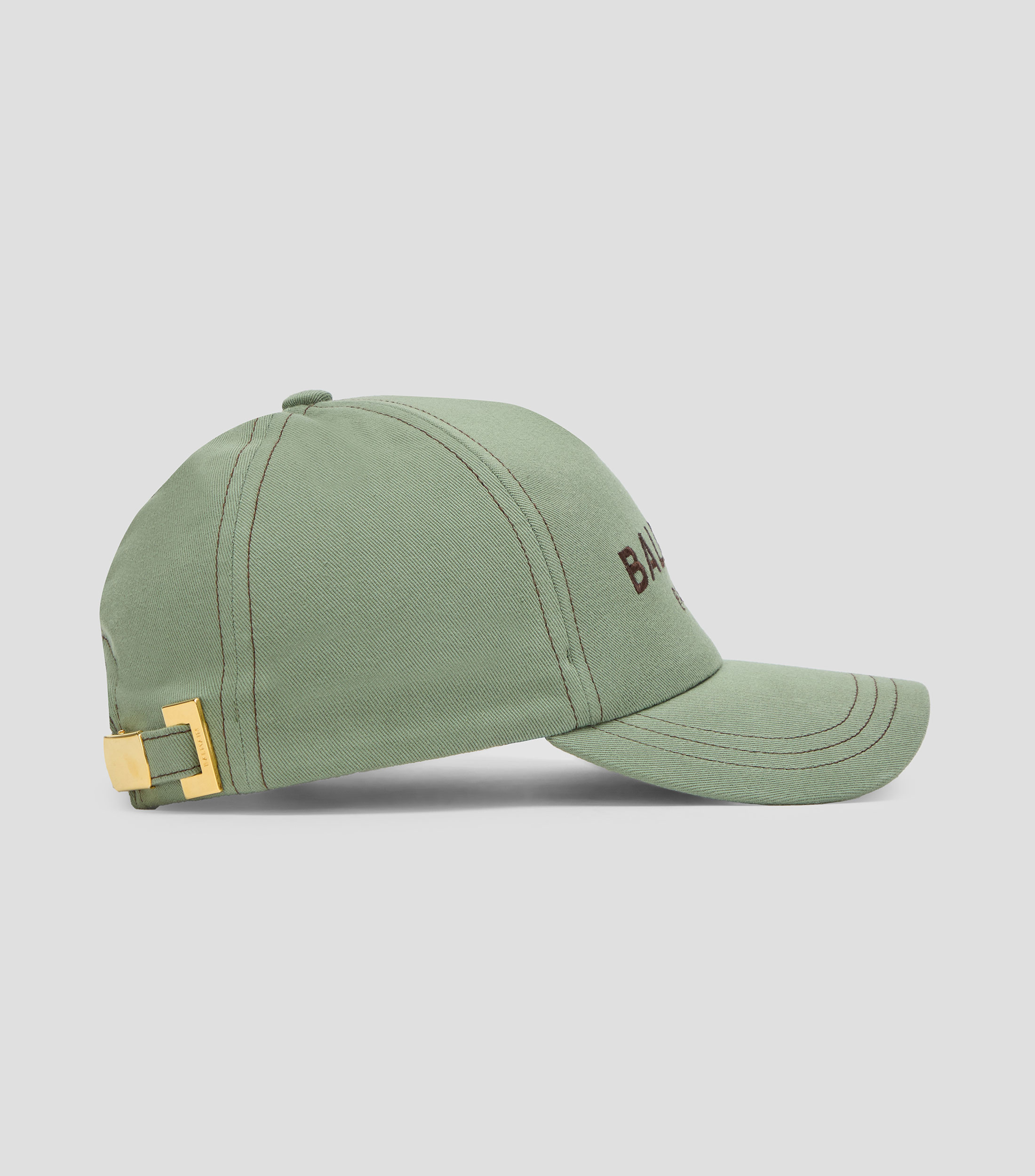Gorra con nombre de la marca Hombre