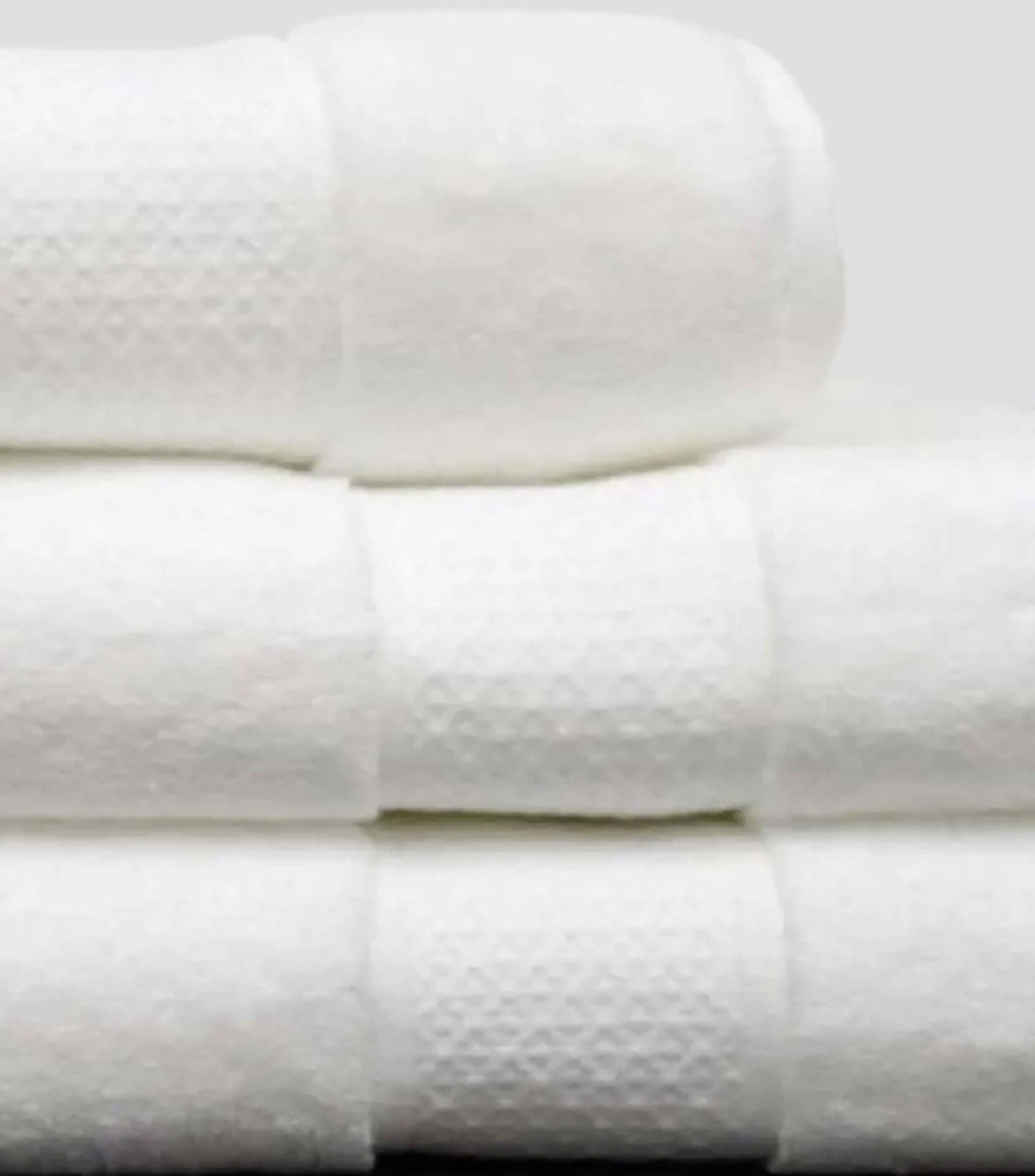 Toalla de manos blanca