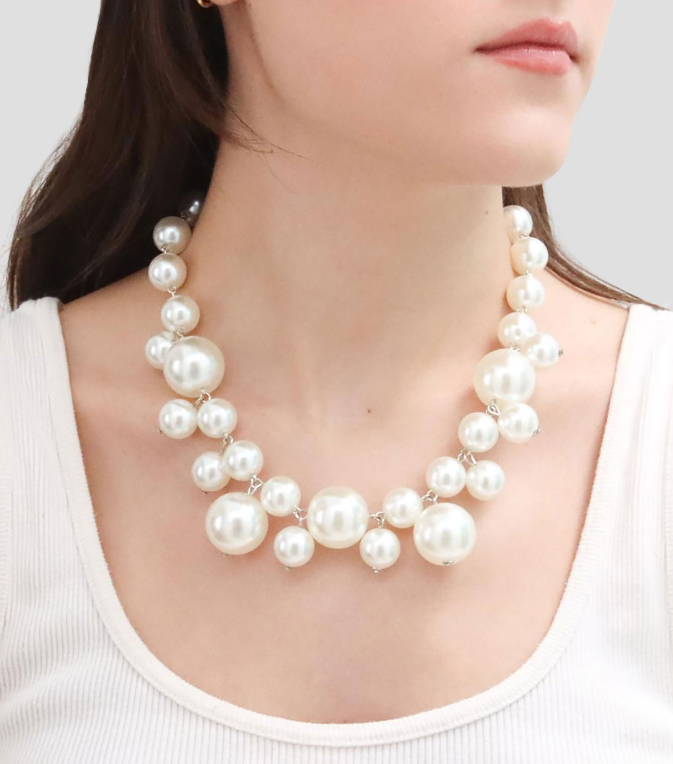 Collar con perlas Mujer