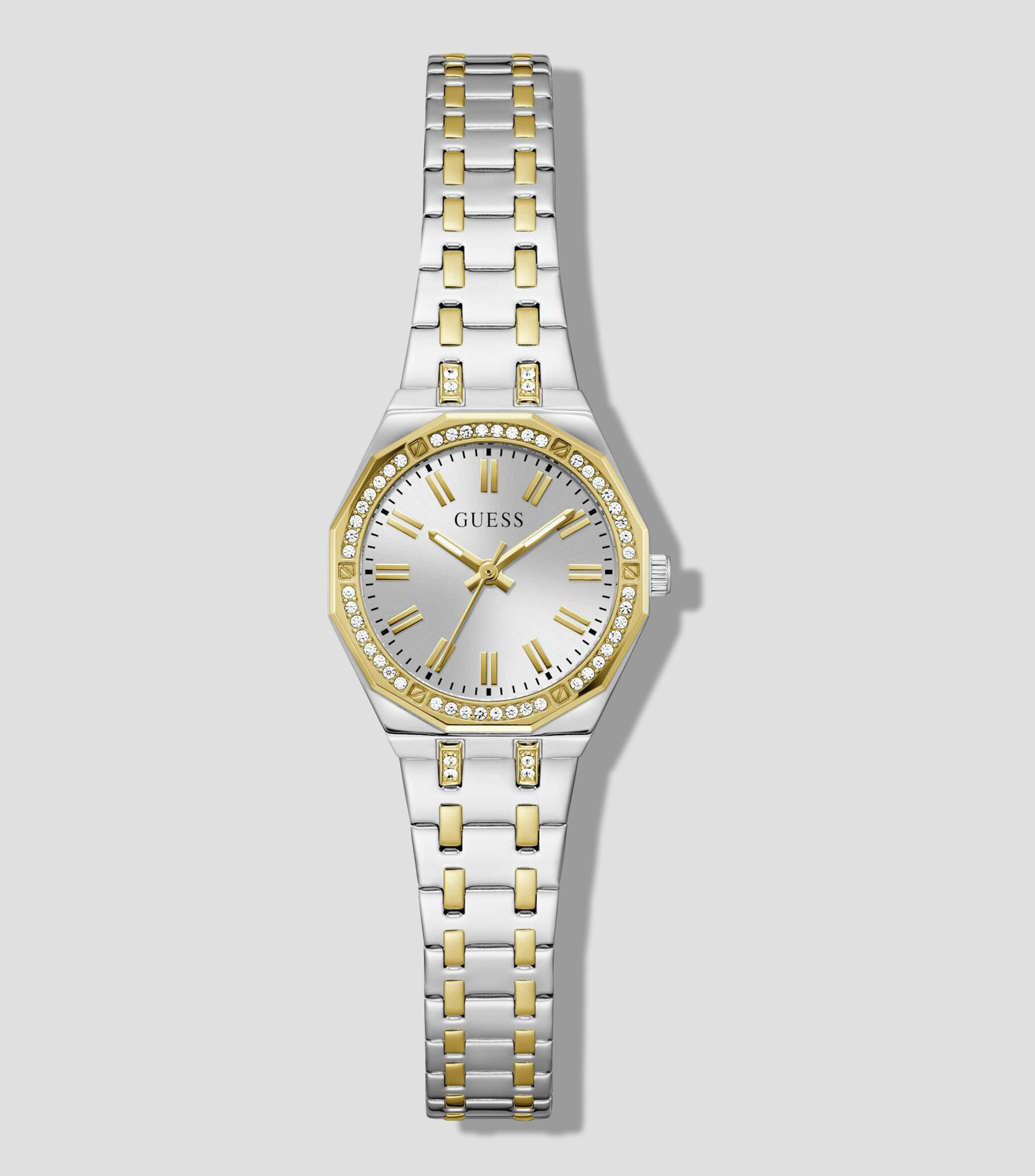 Reloj para Mujer Pixie Bitono Casual Plateado, Dorado