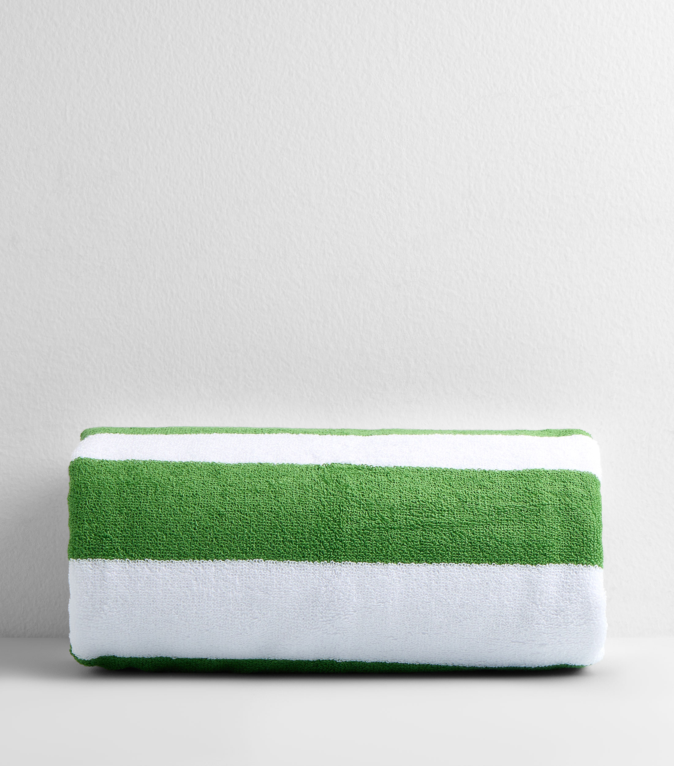 Toalla para perro XL verde/blanco