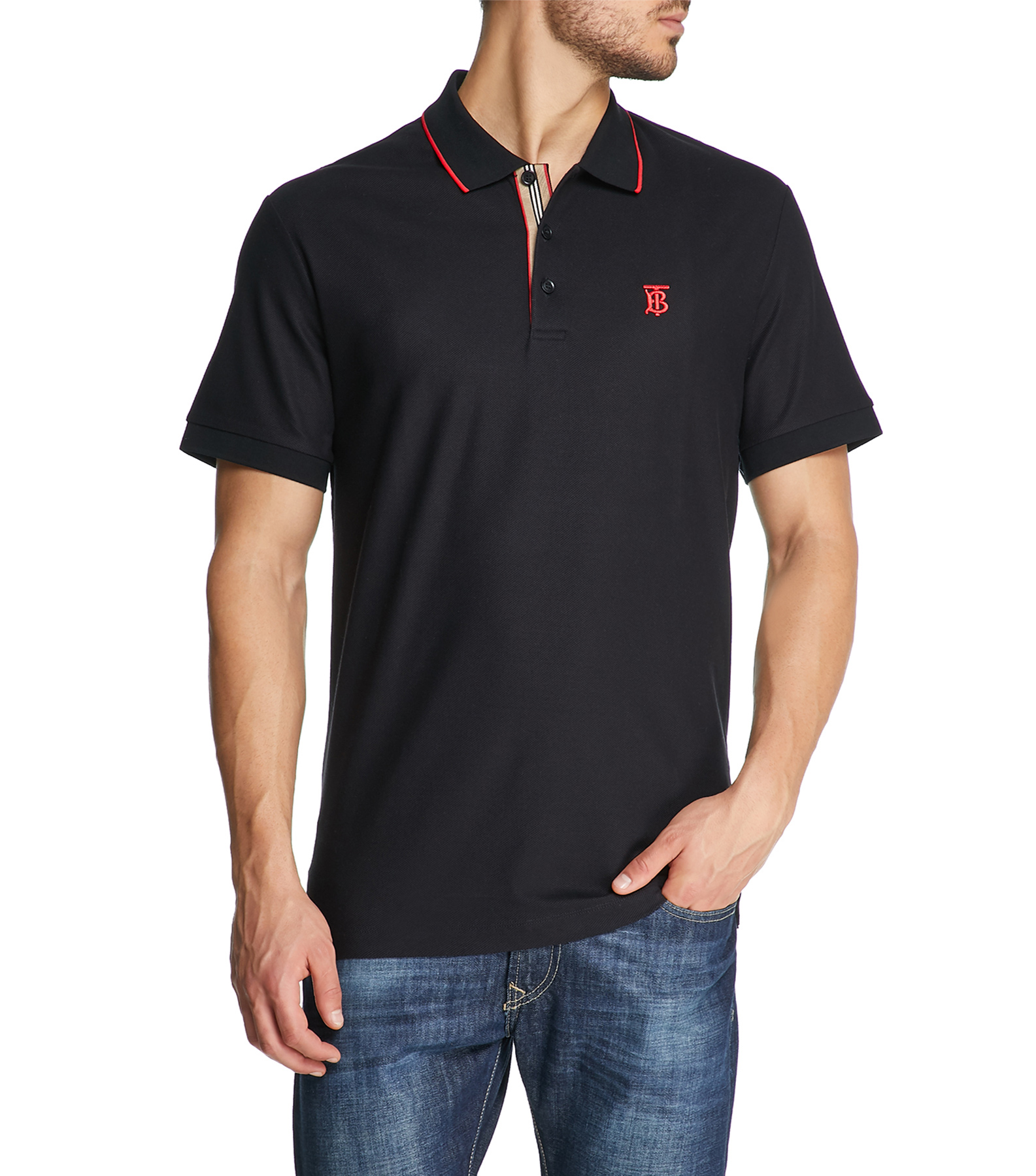 playera burberry tipo polo