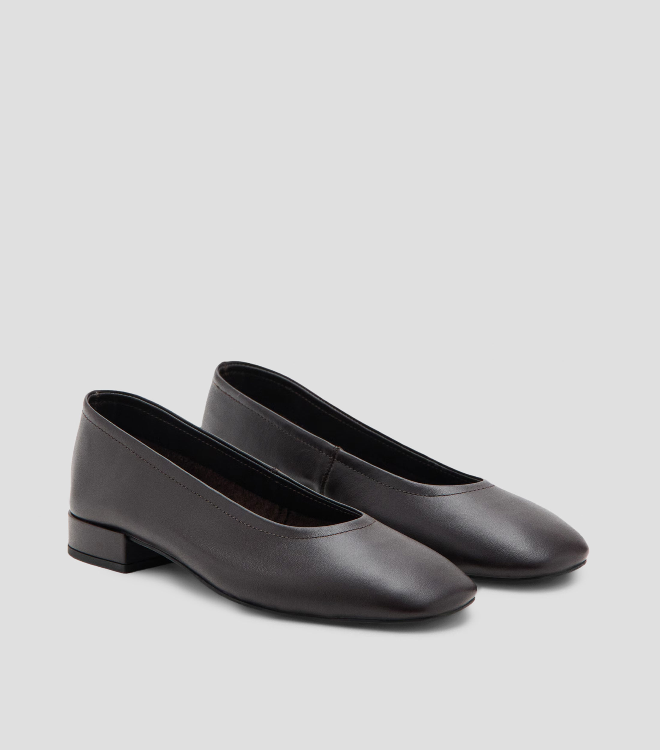 Zapatos casuales slip on en piel Mujer