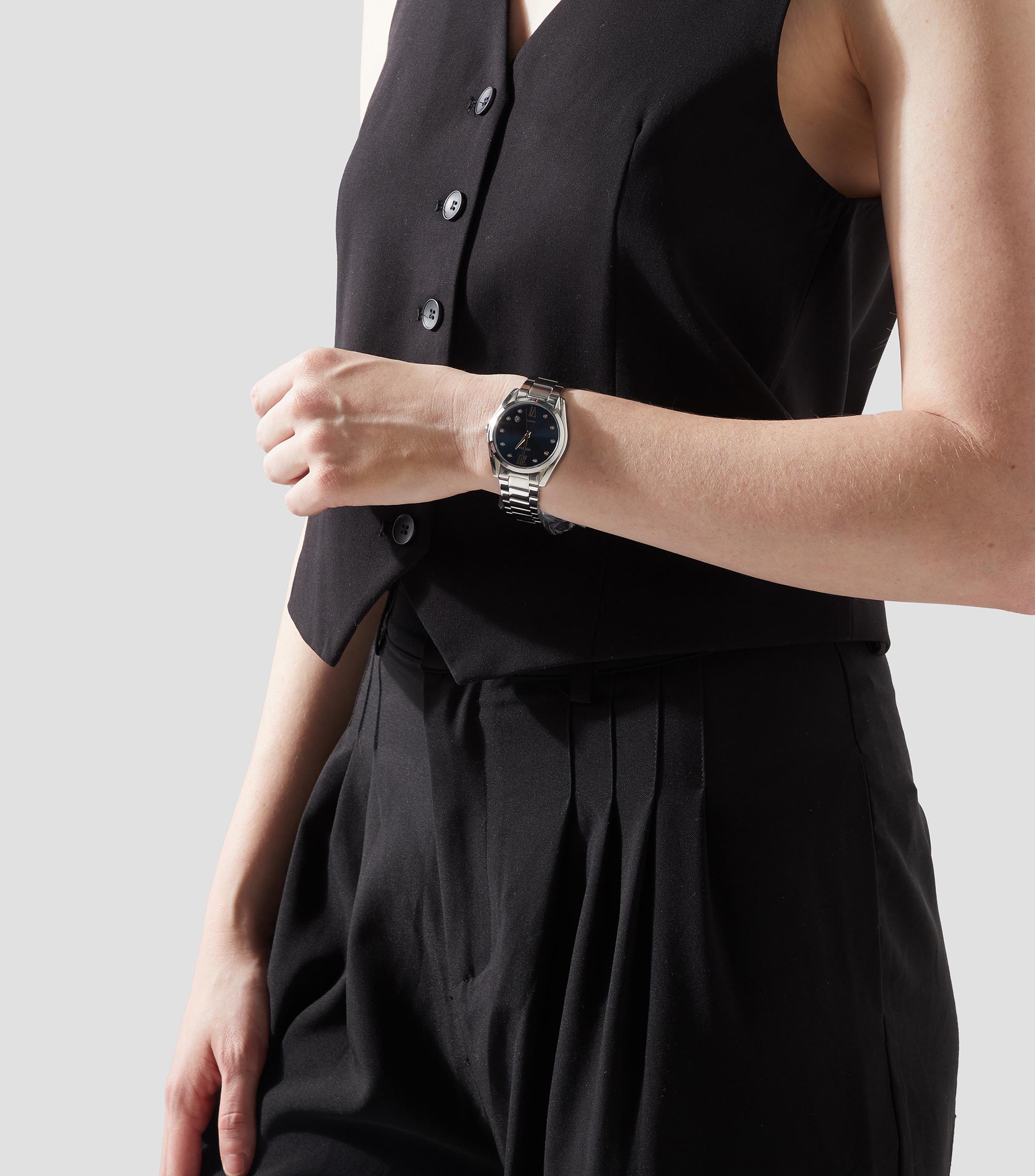 Reloj para Mujer Boyfriend Casual, Plateado