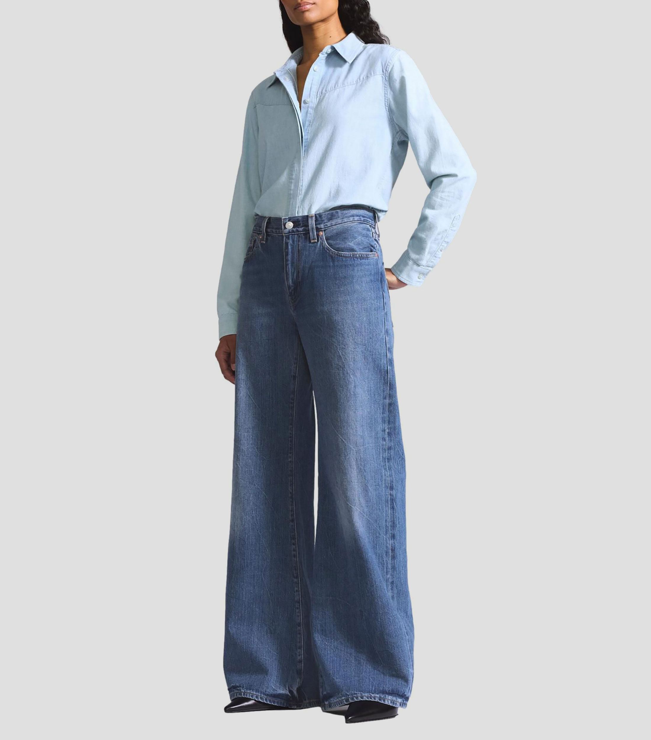 Carve mezclilla japonesa premium Blue Tab Jeans Levi’s Mujer