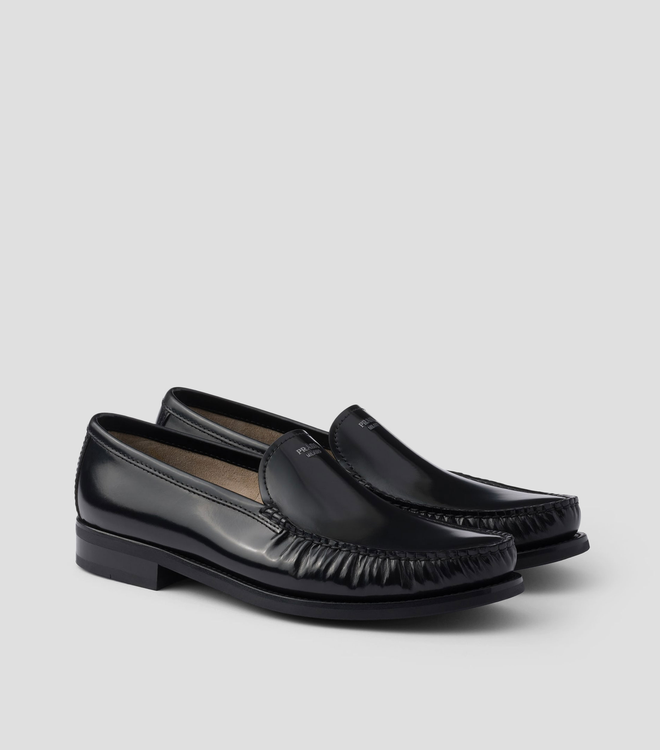 Mocasines en Piel Cepillada Hombre
