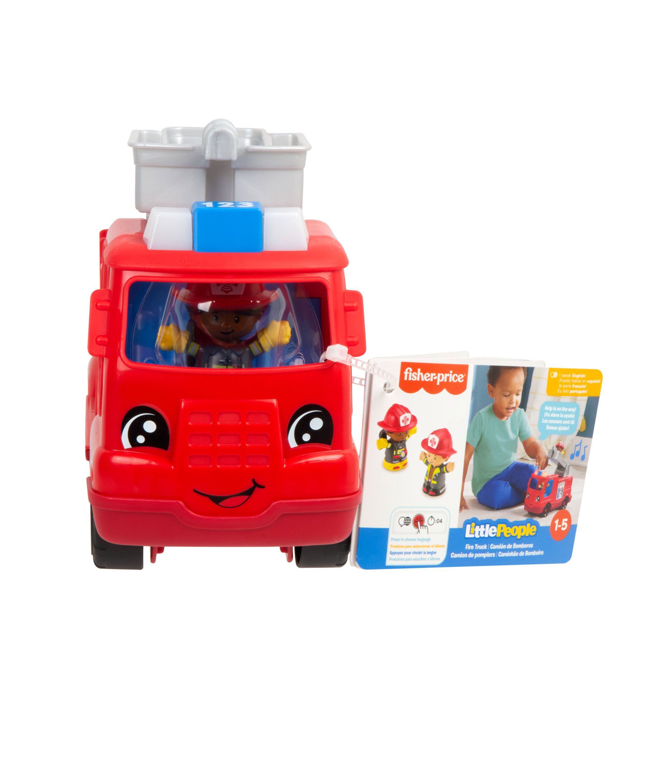 Playsets Little People camión de bomberos mediano