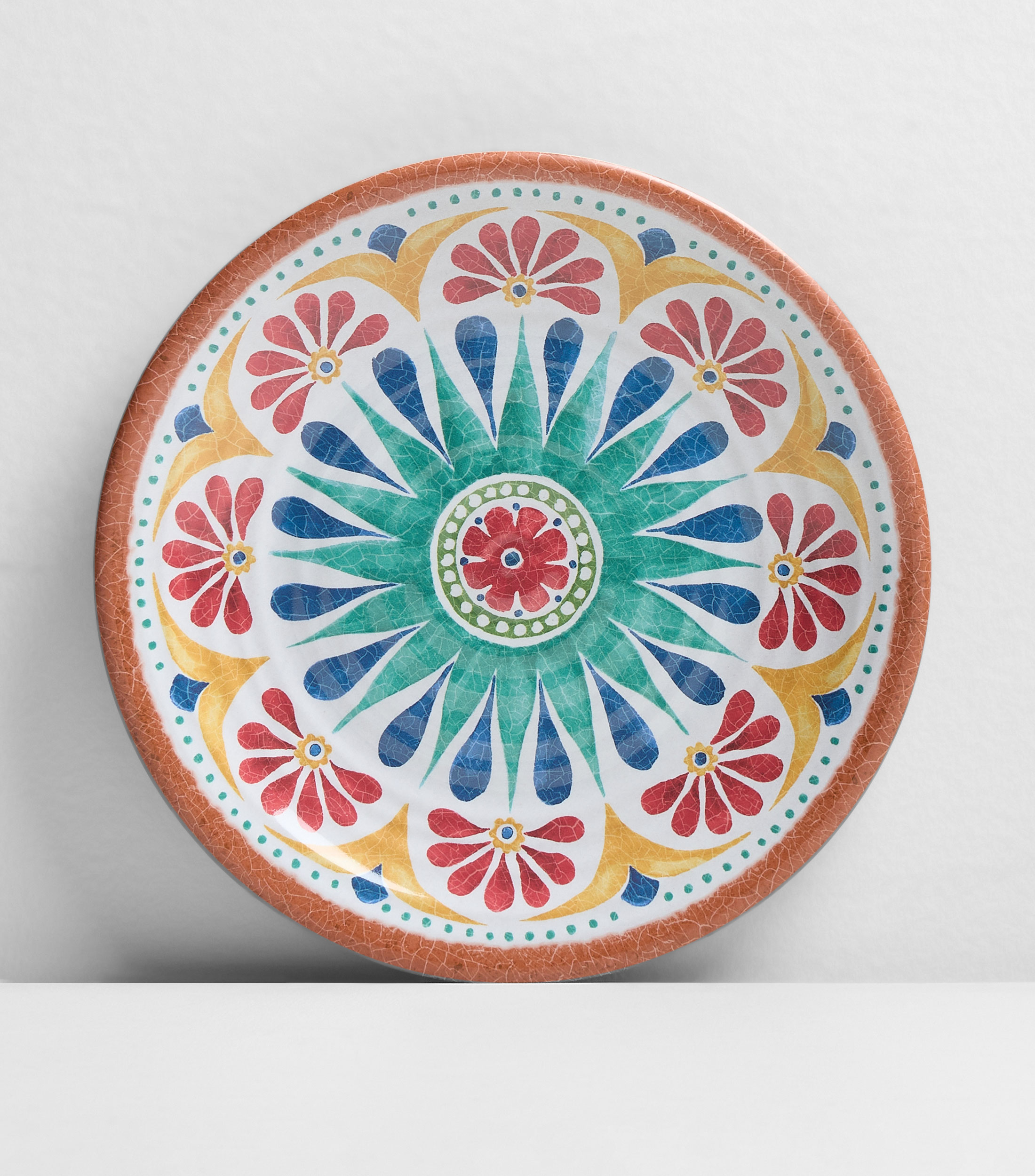 Plato para Ensalada Rio Medallion floral