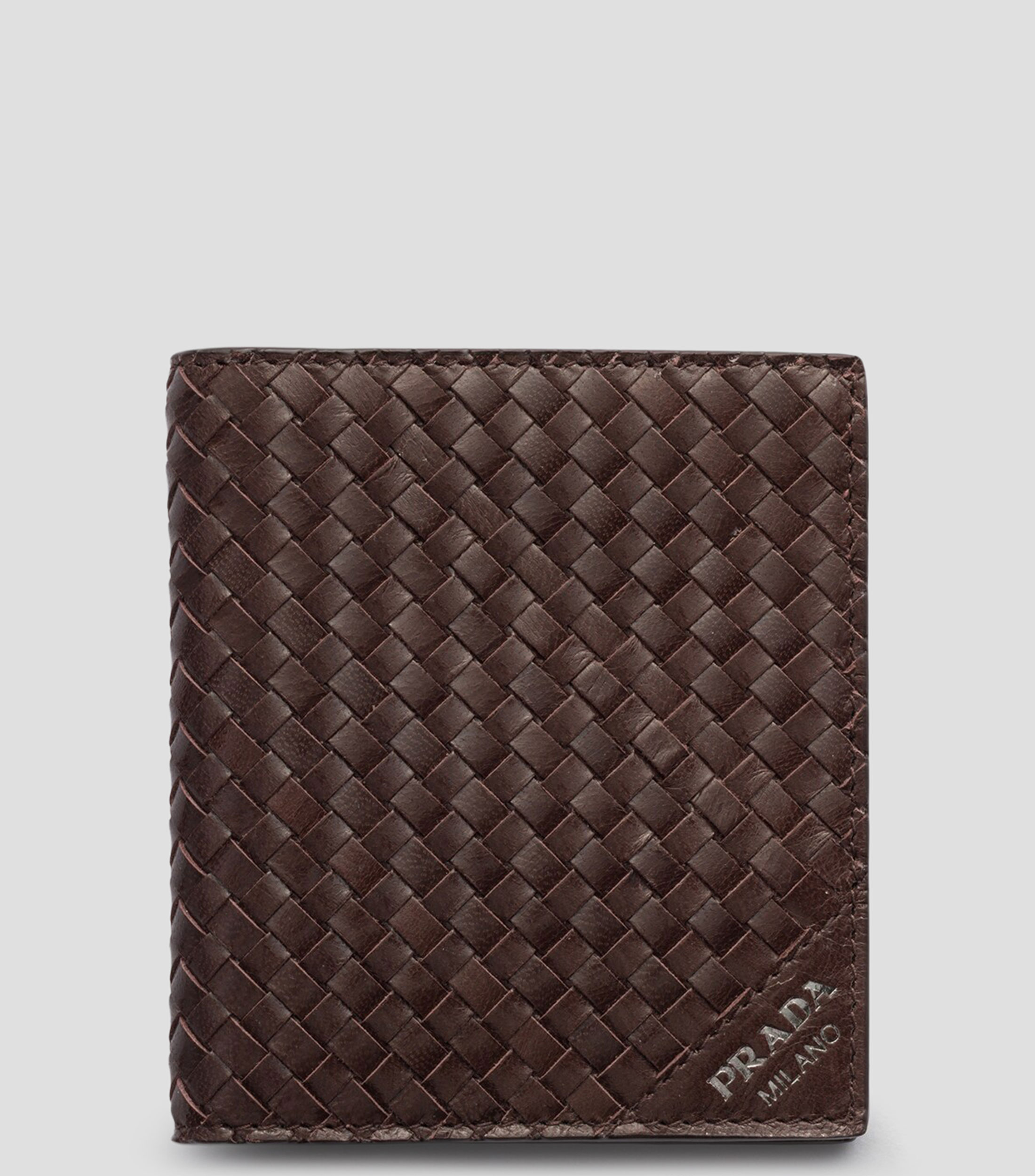 Cartera bifold en piel fantasía Hombre