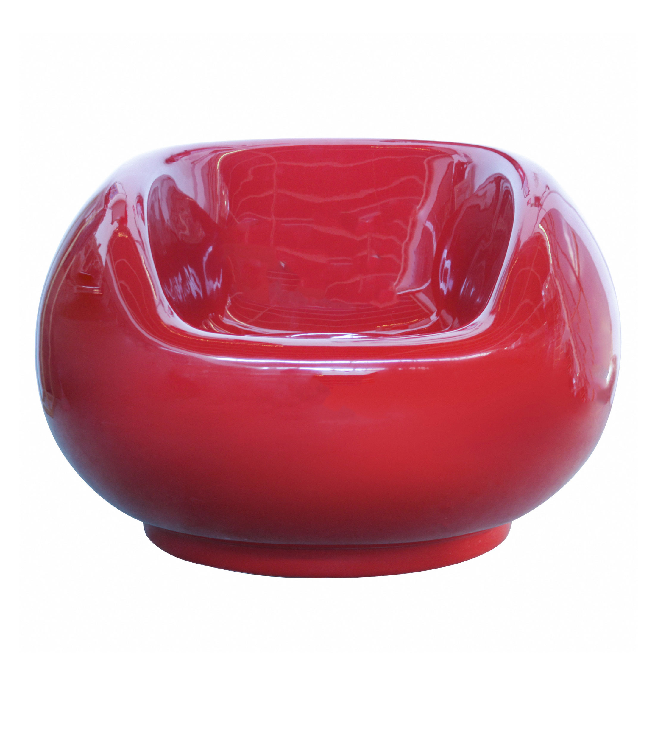 Sillon Puff Exterior Rojo