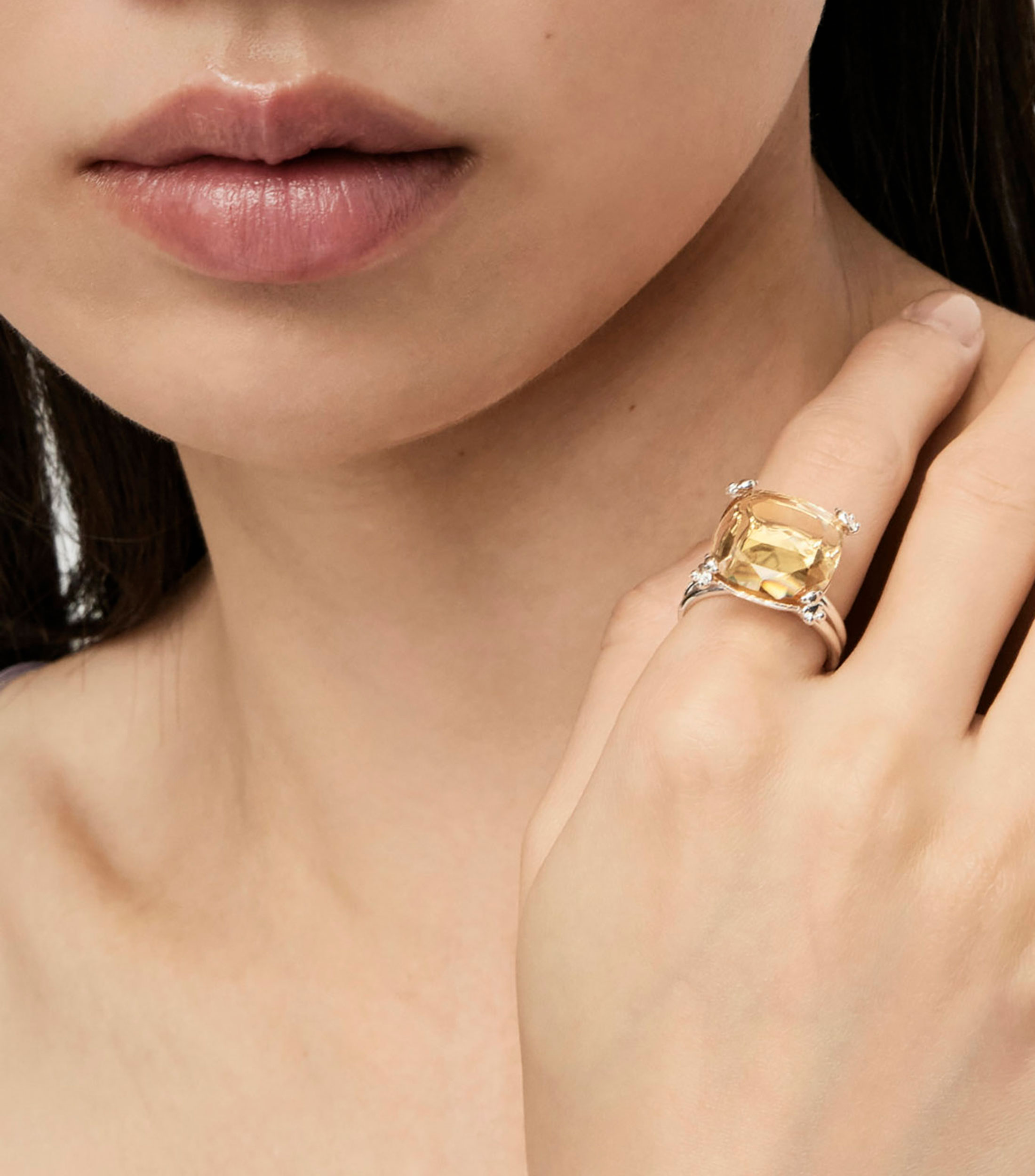 Anillo Color Pills en plata .925 Mujer