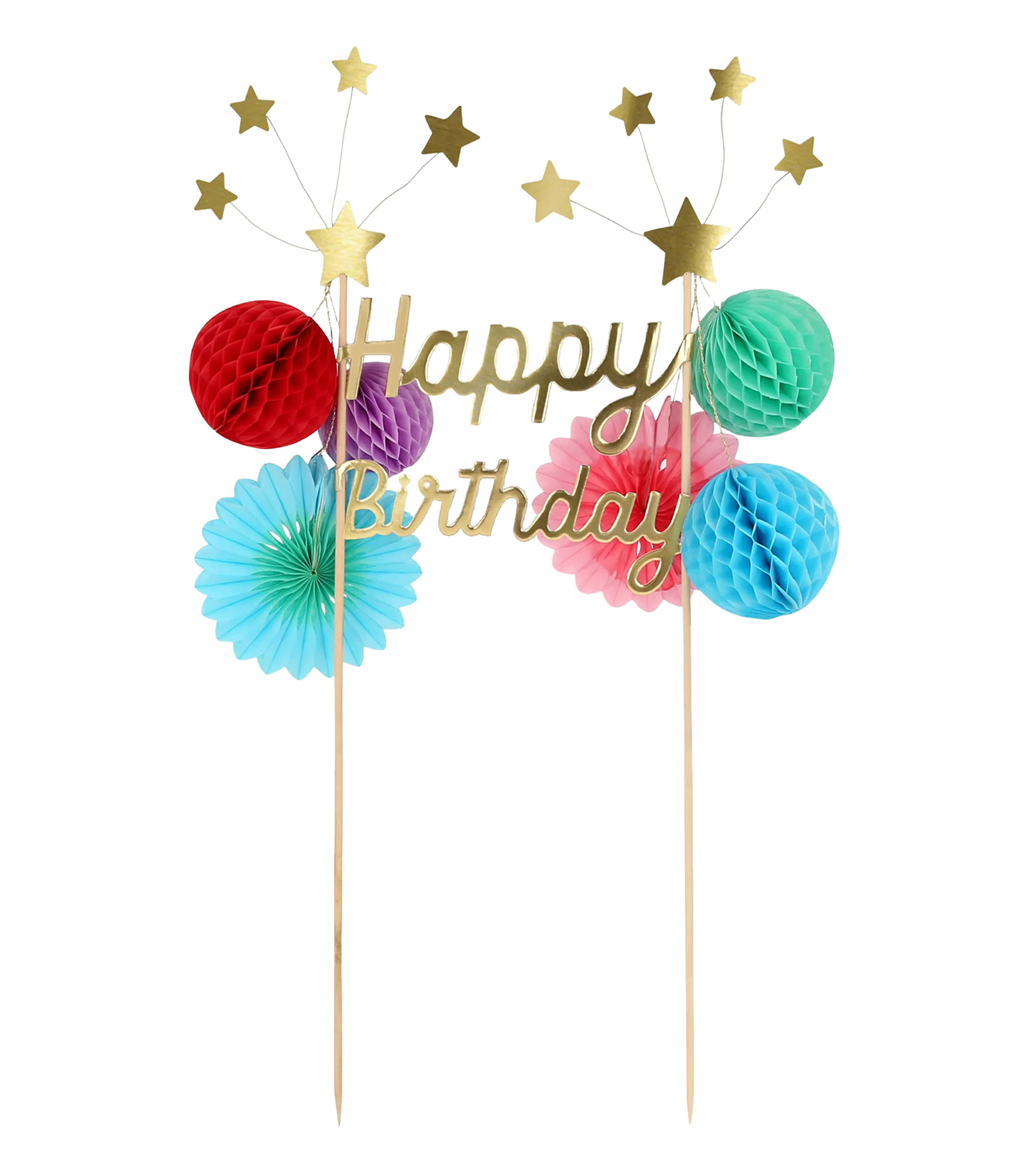 Adorno para Pastel Happy Birthday