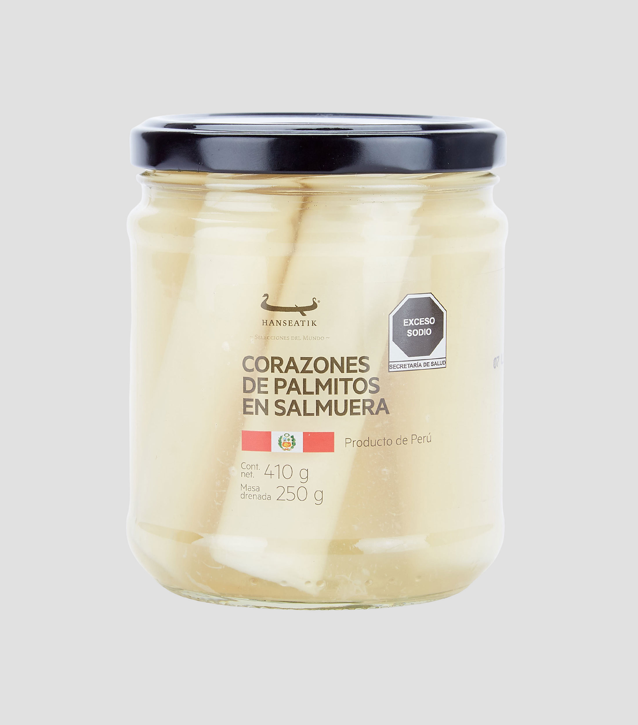 Corazones de Palmitos en Salmuera, 410 g