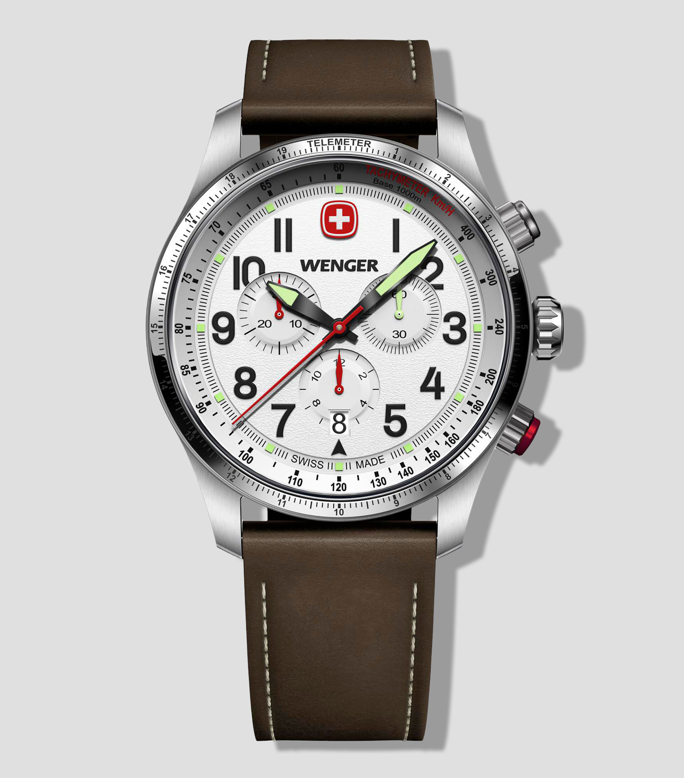 Reloj para Hombre Terragraph Chrono Deportivo Plateado