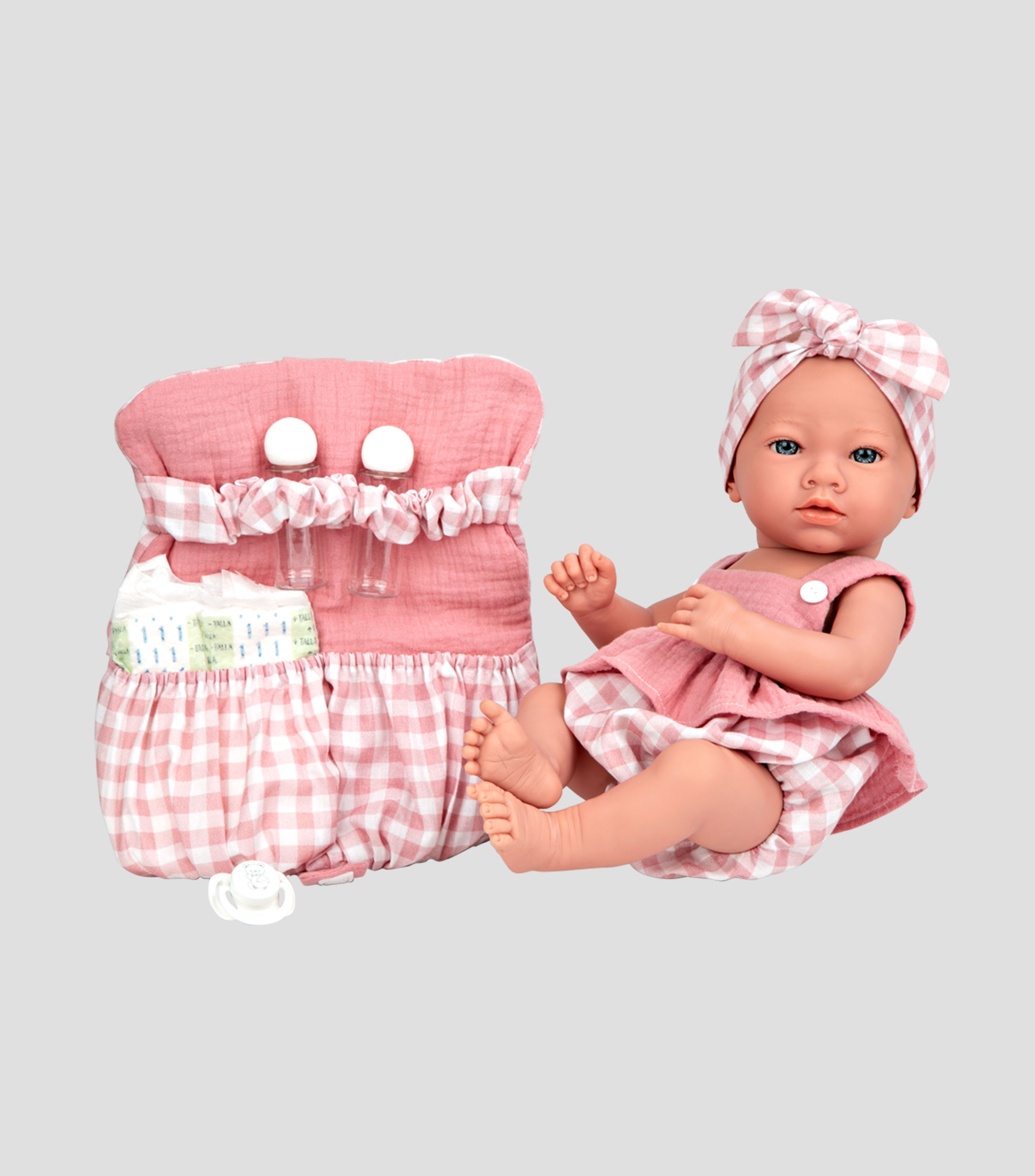 Muñeca Elegance Aria con bolso 38 cm