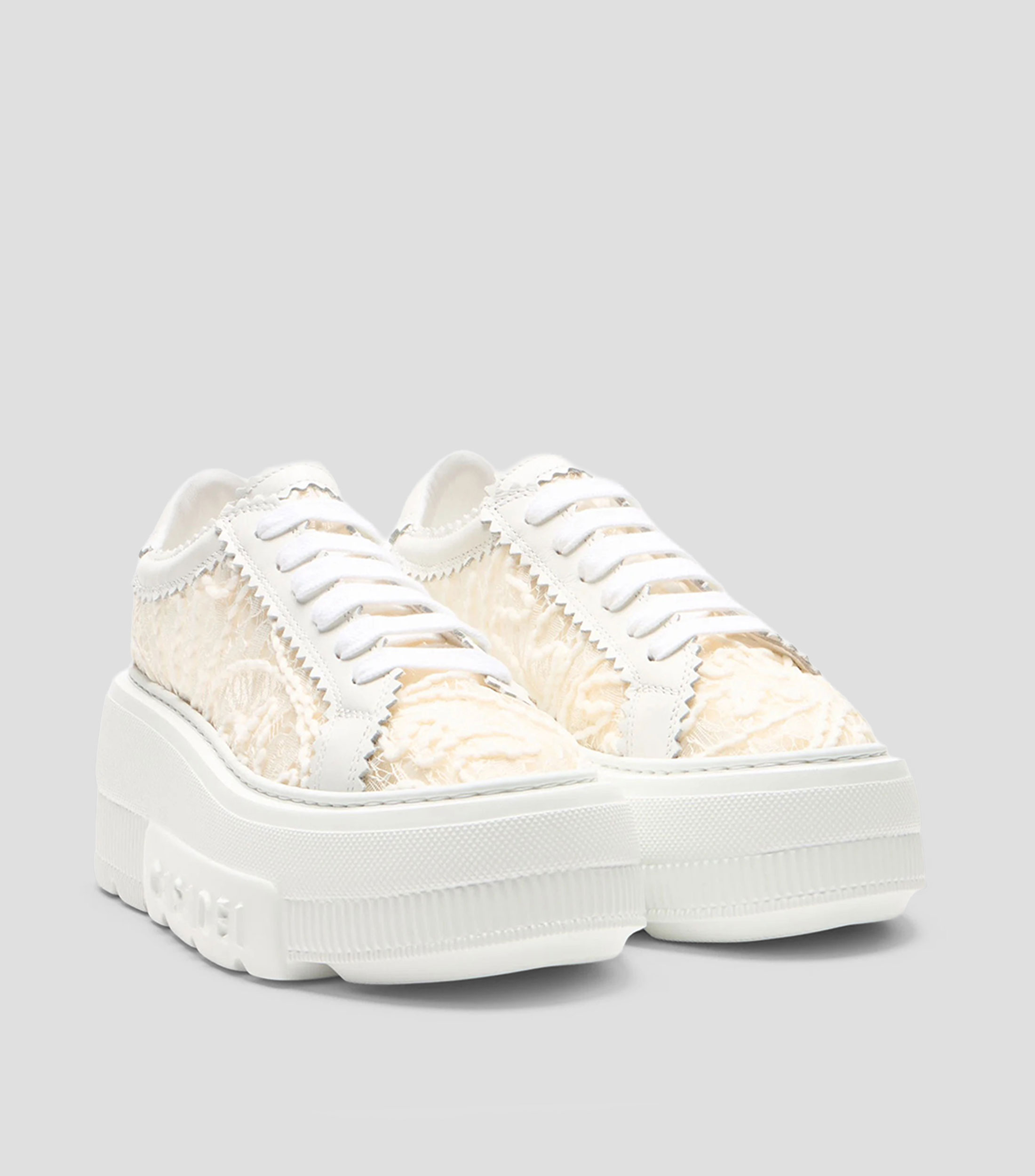 Tenis casuales con plataforma Mujer