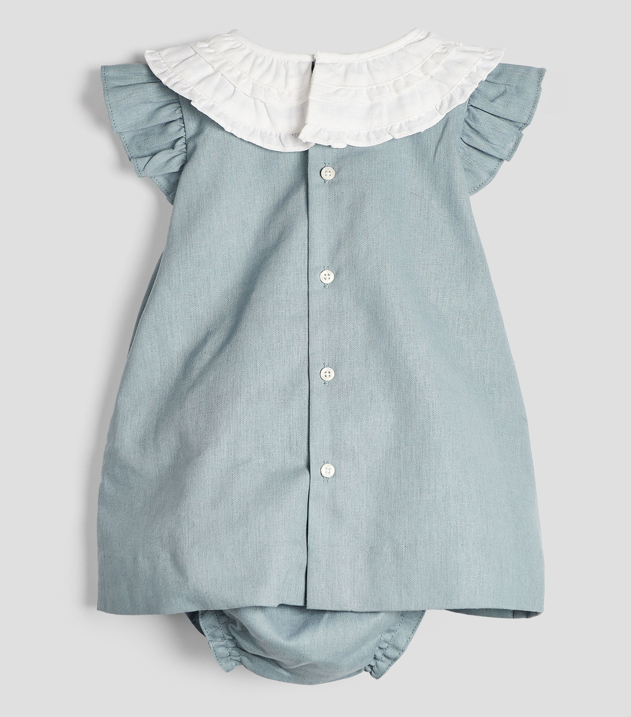 Vestido liso Bebé