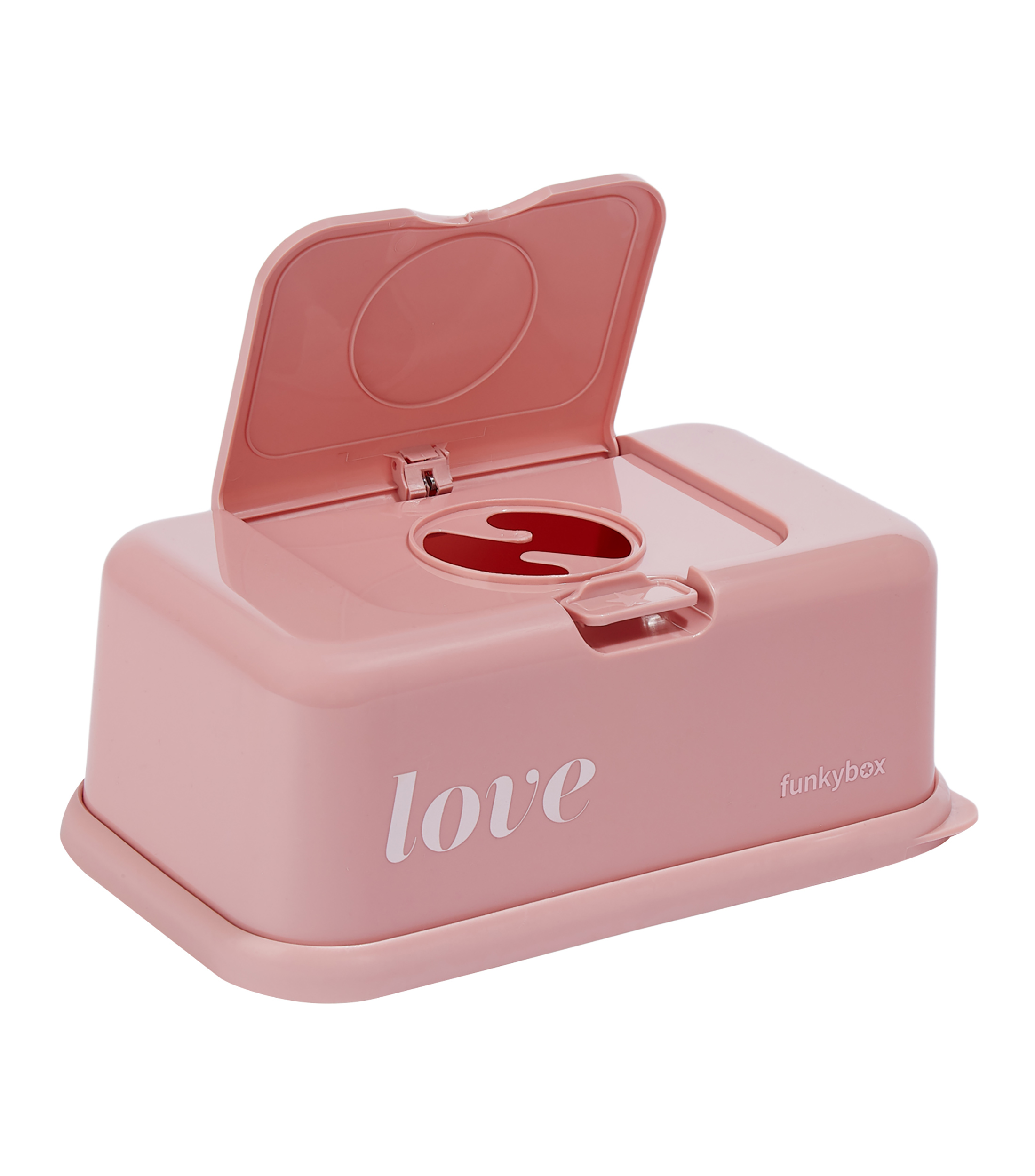 Caja para Toallitas de Bebe Rosa Love