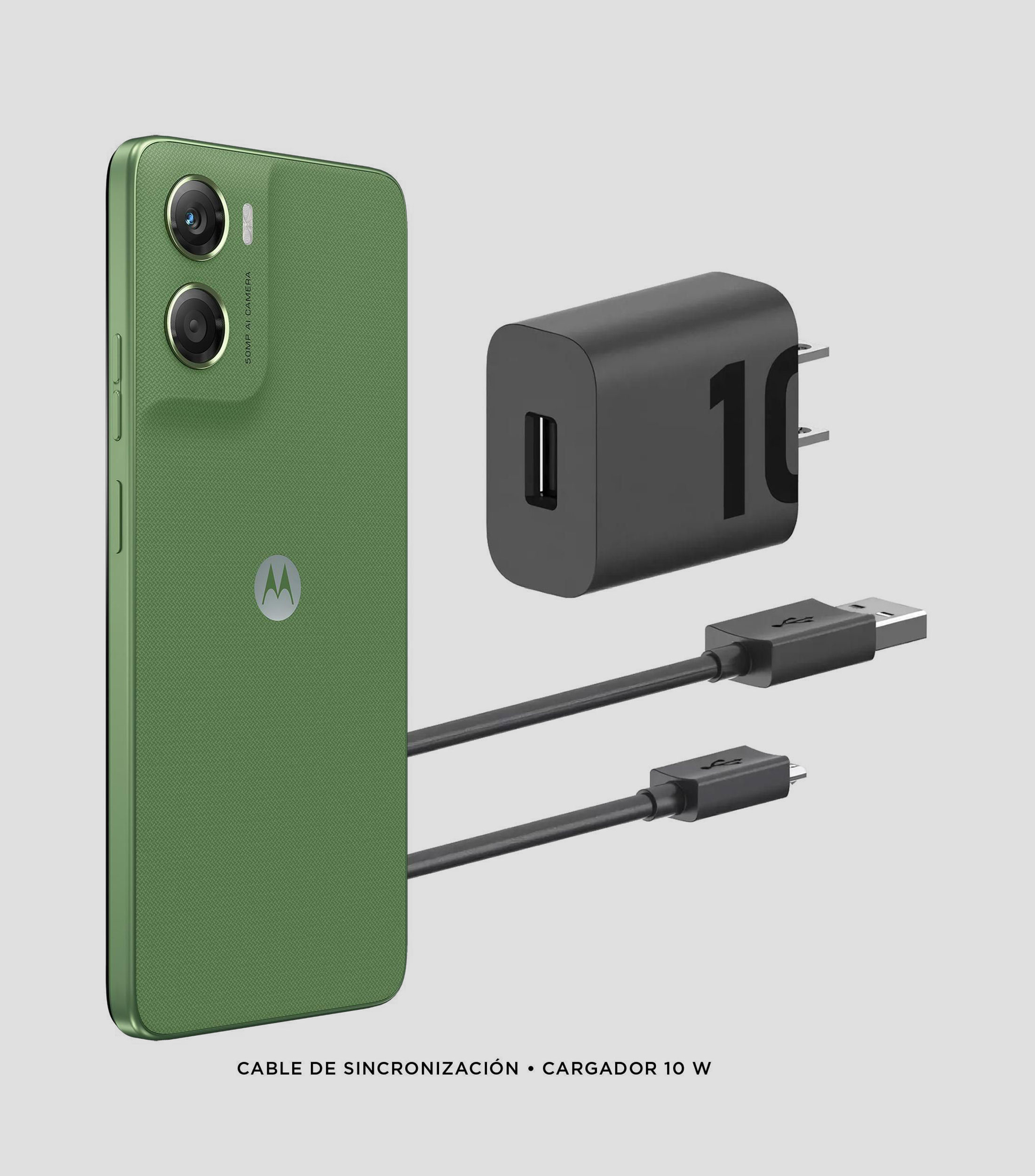 Celular Moto G06, 128 GB, 4 GB, Verde desbloqueado