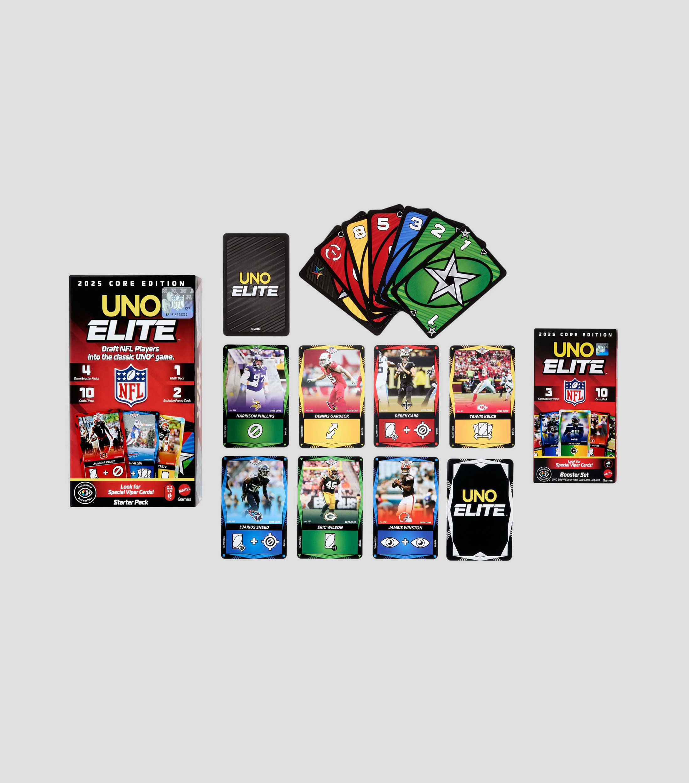 Juego de Mesa UNO Elite NFL Set de Refuerzo