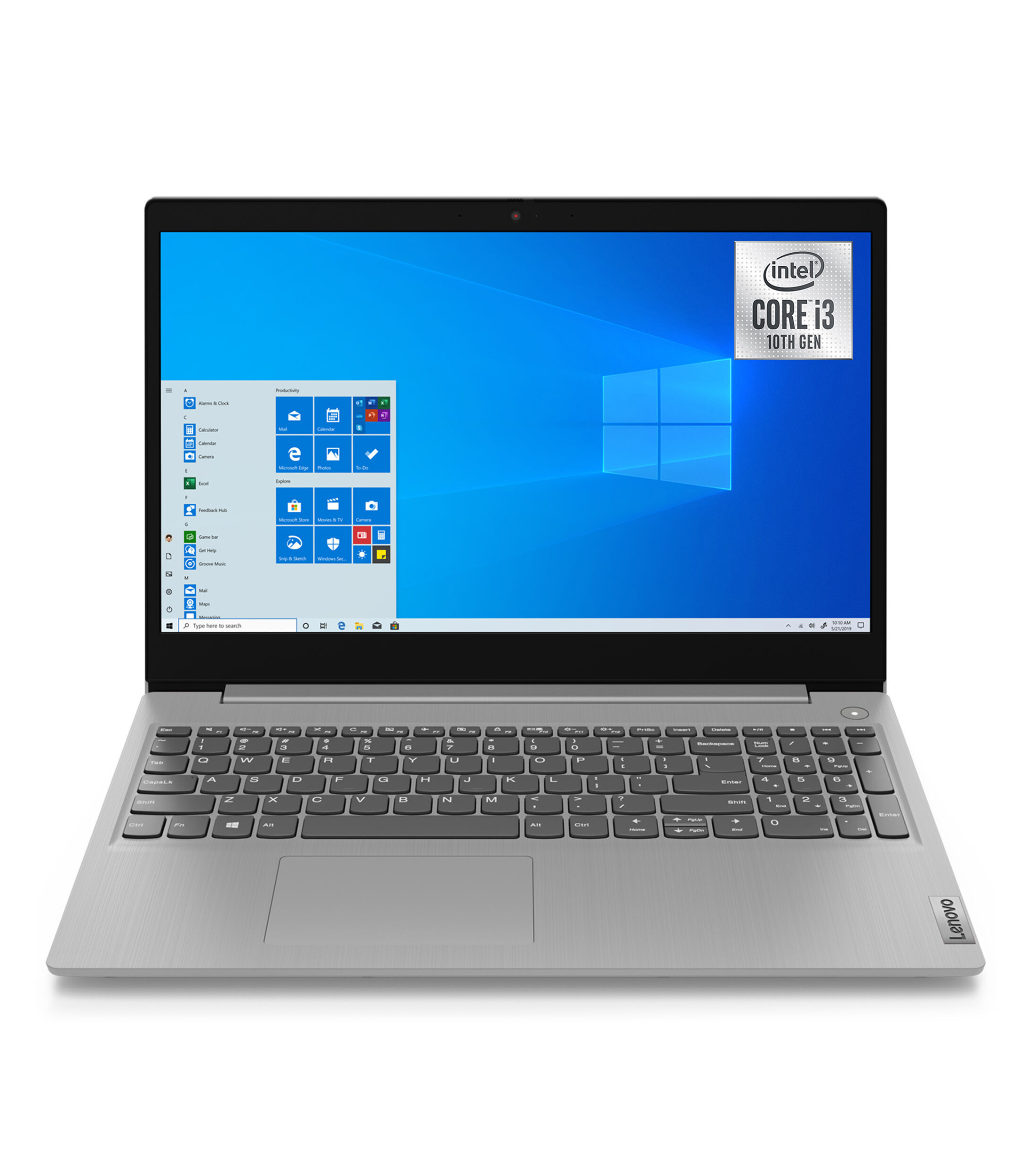 Lenovo Notebook, IdeaPad 3, 15.6", Intel Core i3, RAM 4 GB, DD 1 TB